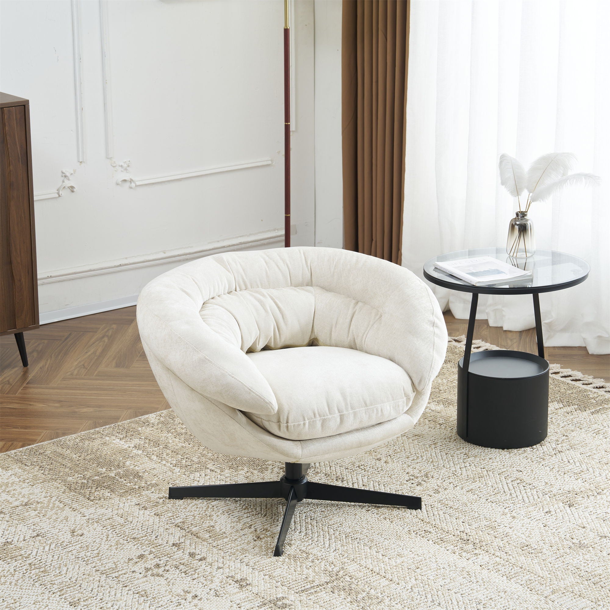 Modern Office Chair With 360 Degree Swivel