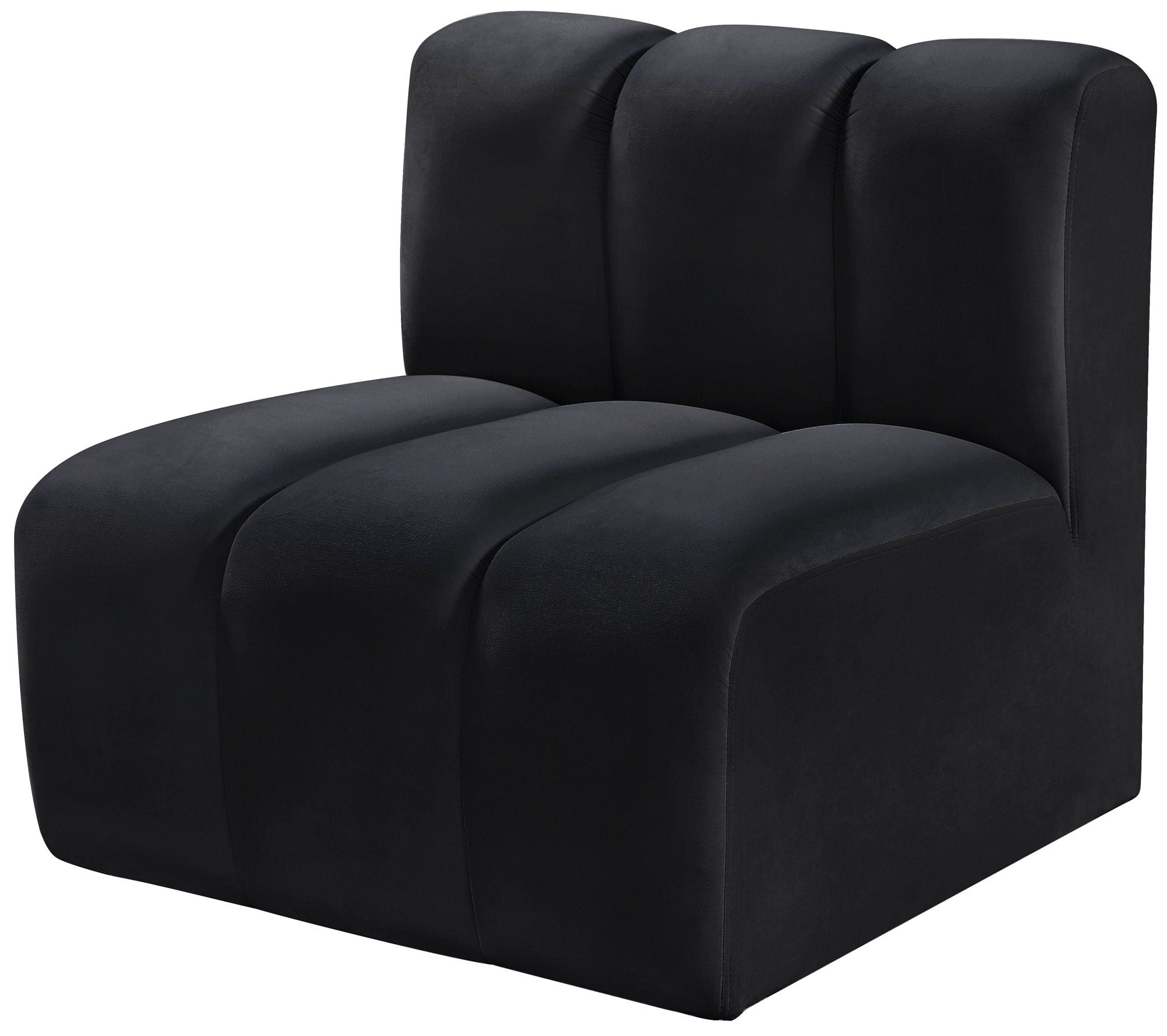 Arc - Velvet Straight Chair