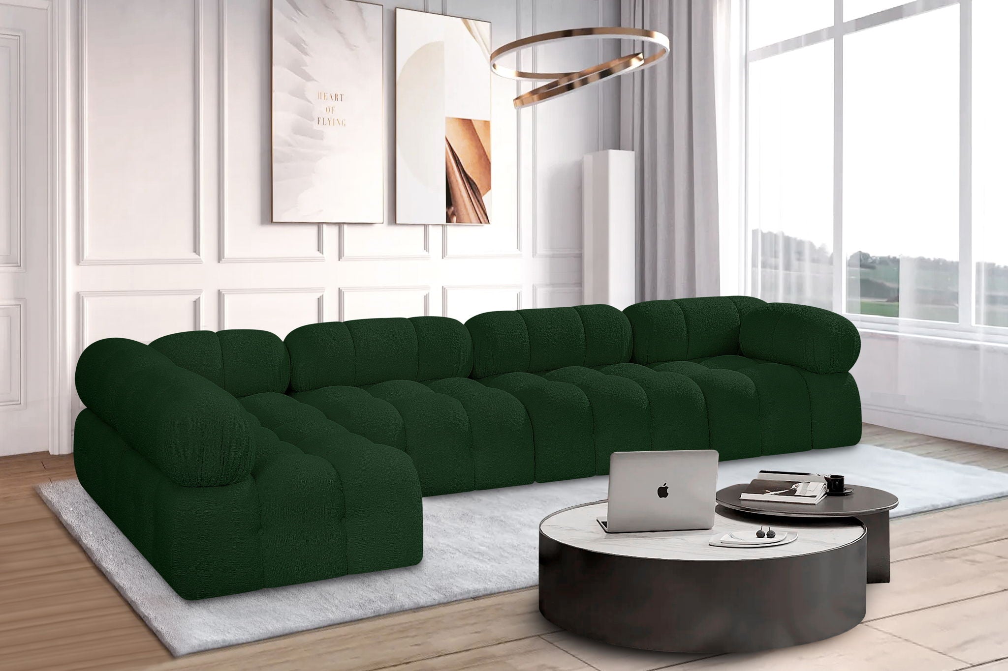 Ames - 5 Piece Modular L-Shaped Sectional