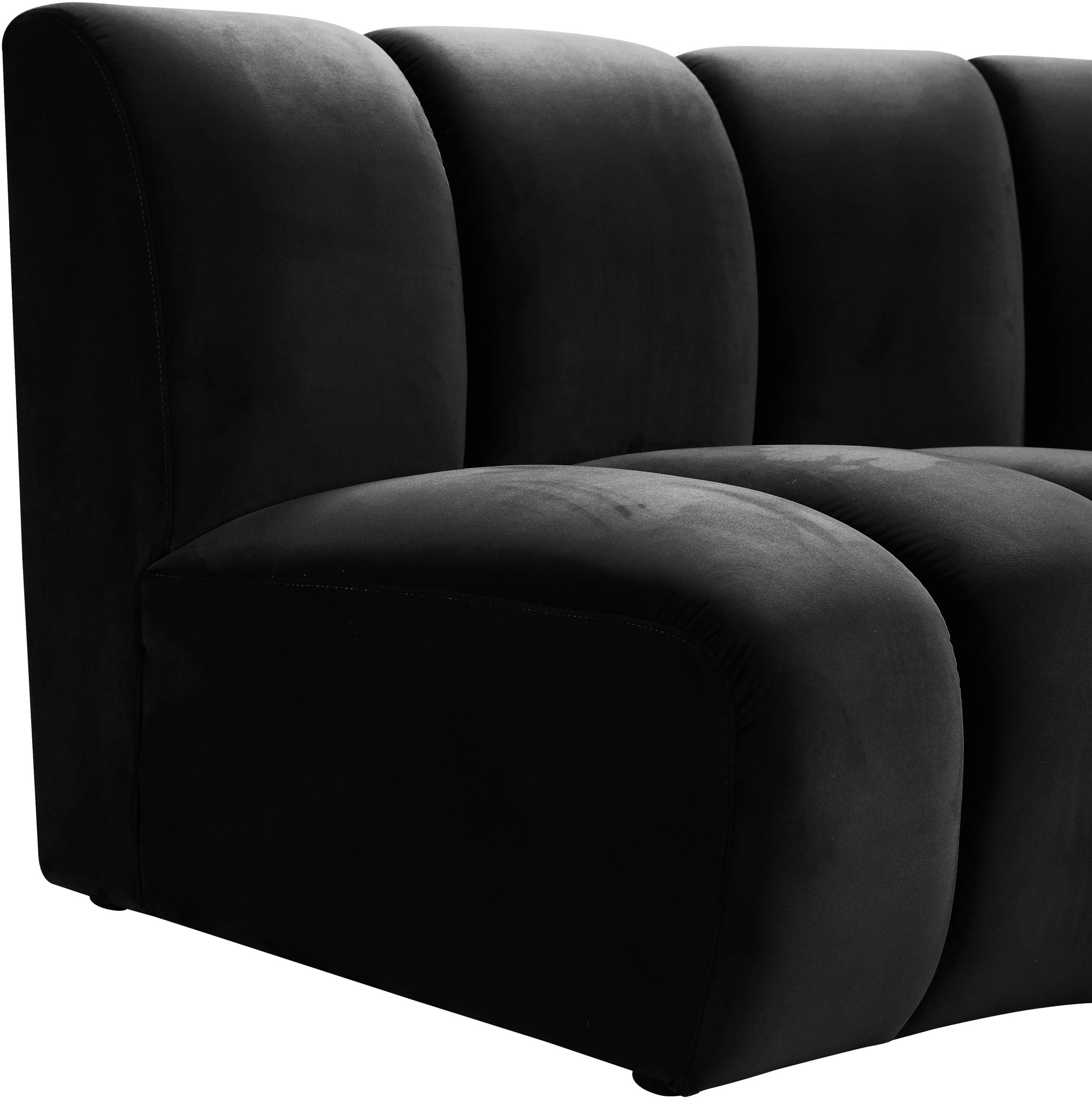 Infinity - 3 Piece Velvet Modular Sectional