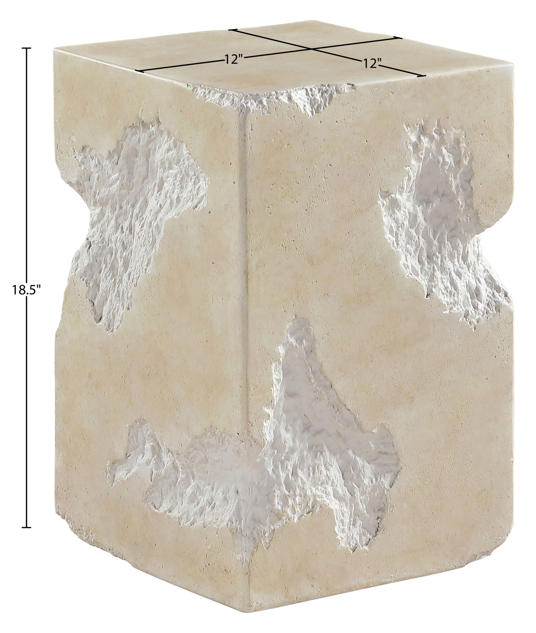 Naturae - Indoor&Outdoor End/Side Table - Beige