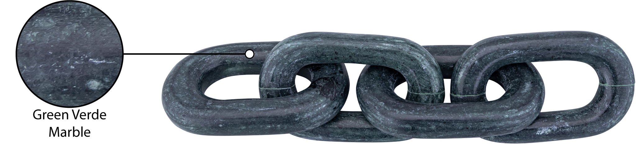 Lynx - Marble Decorative Chain Links