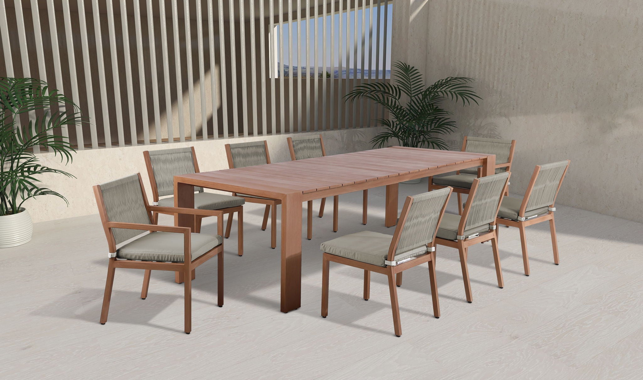 Maui - Water Resistant Outdoor Patio Dining Side Chair (Set of 2)