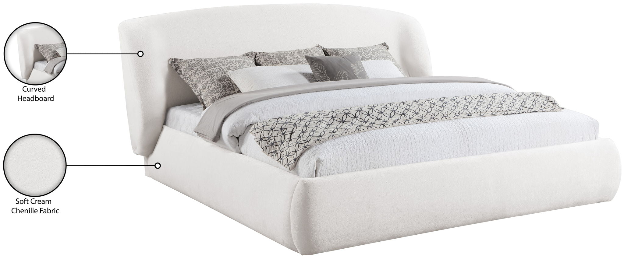 Sandro - Upholstered Bed
