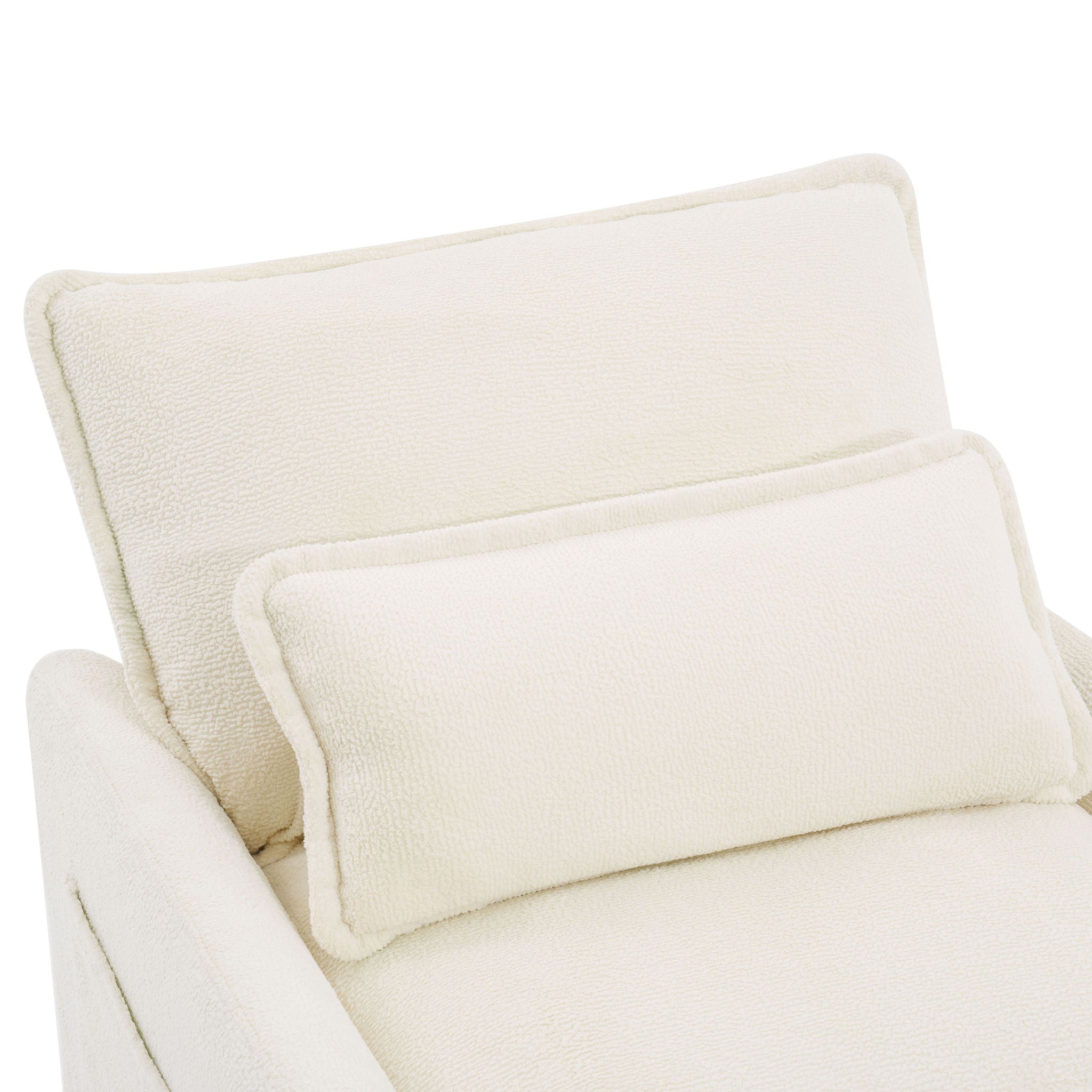 Modern Single Seat Accent Chair With Side Storage Pockets