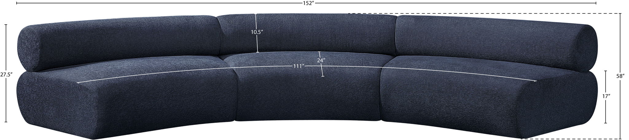 Bale - 3 Piece Modular Sofa