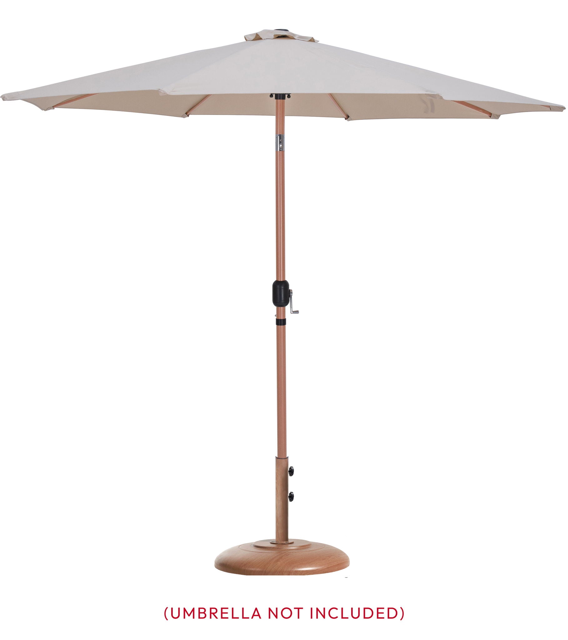 Cozumel - Steel Patio Umbrella Base
