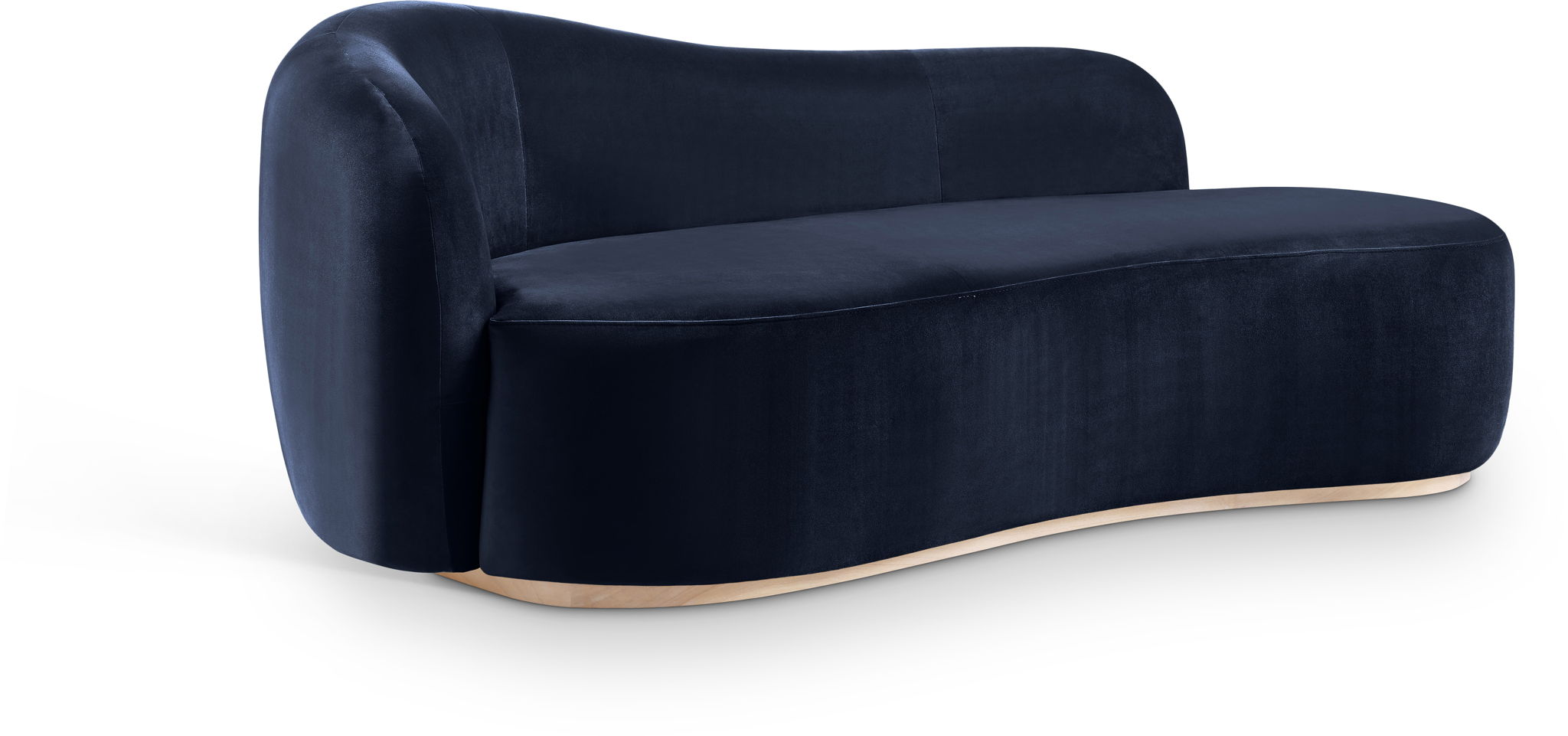 Gustavo - Velvet Upholstered Chaise