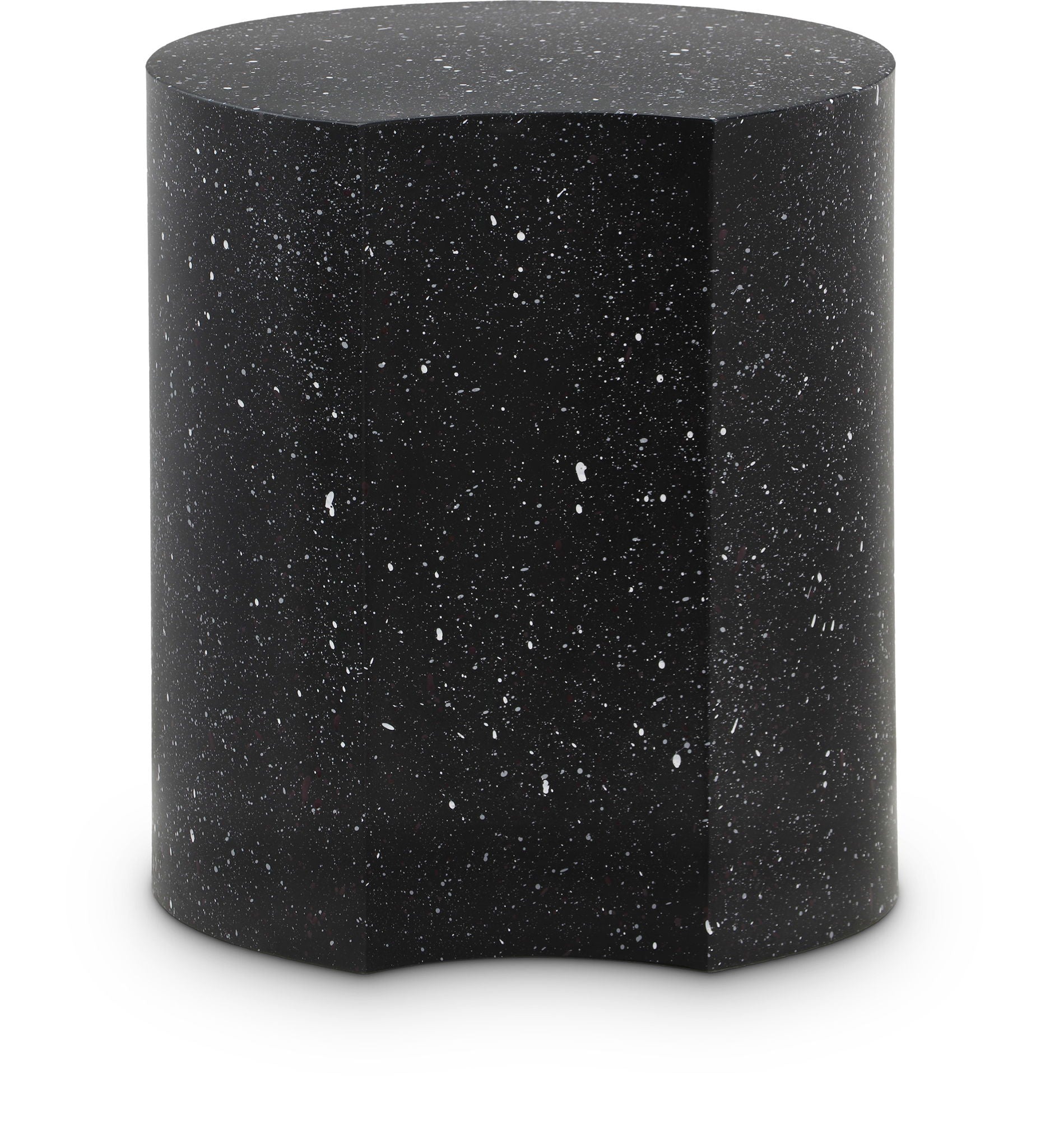 Dimple - End Table - Terazzo Finish