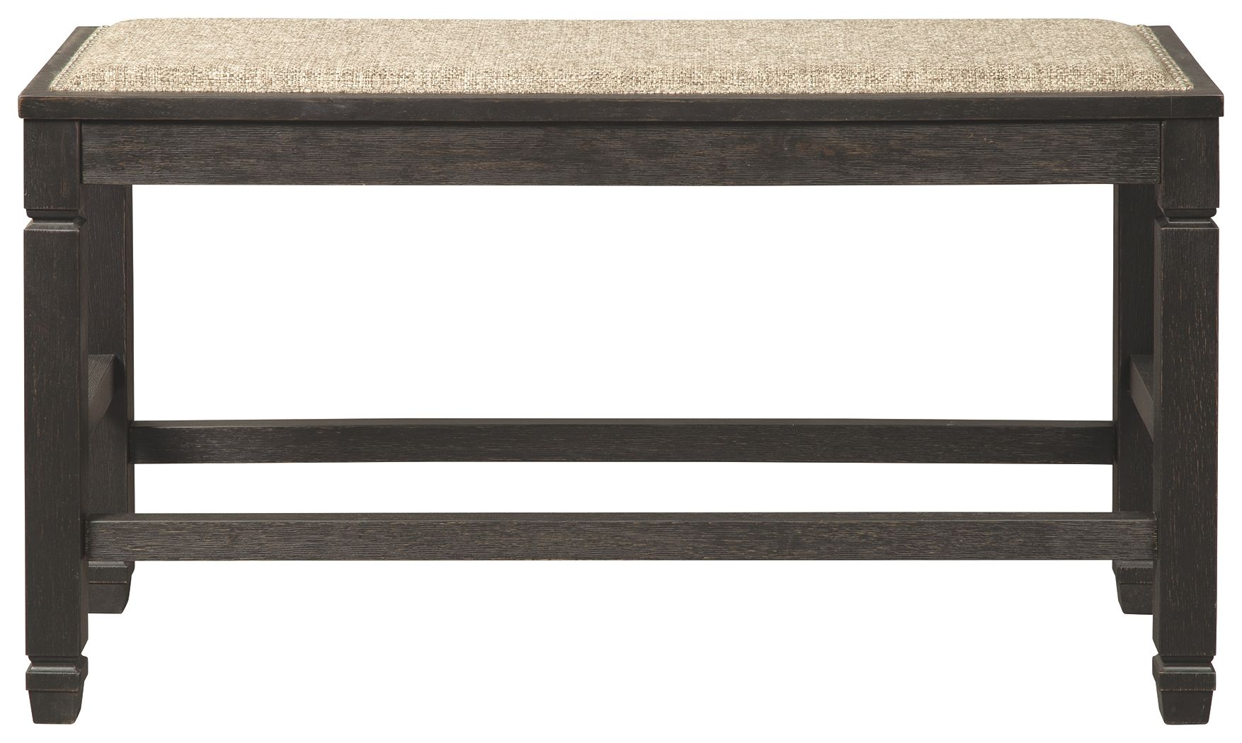Tyler Creek - DBL Counter UPH Bench - Antique Black