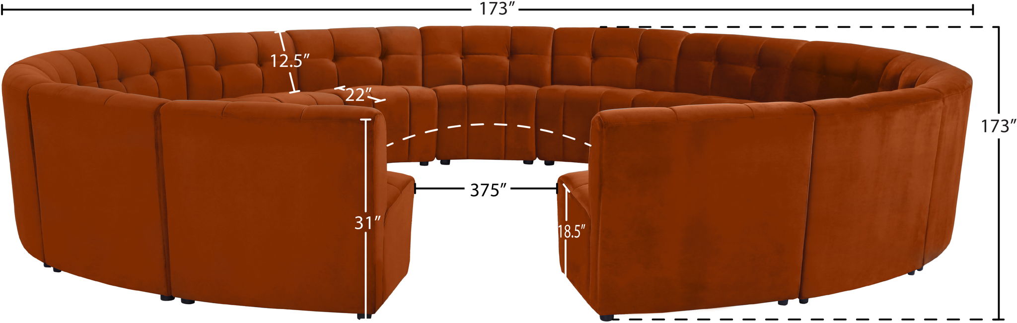 Limitless - 15 Pc. Modular Sectional
