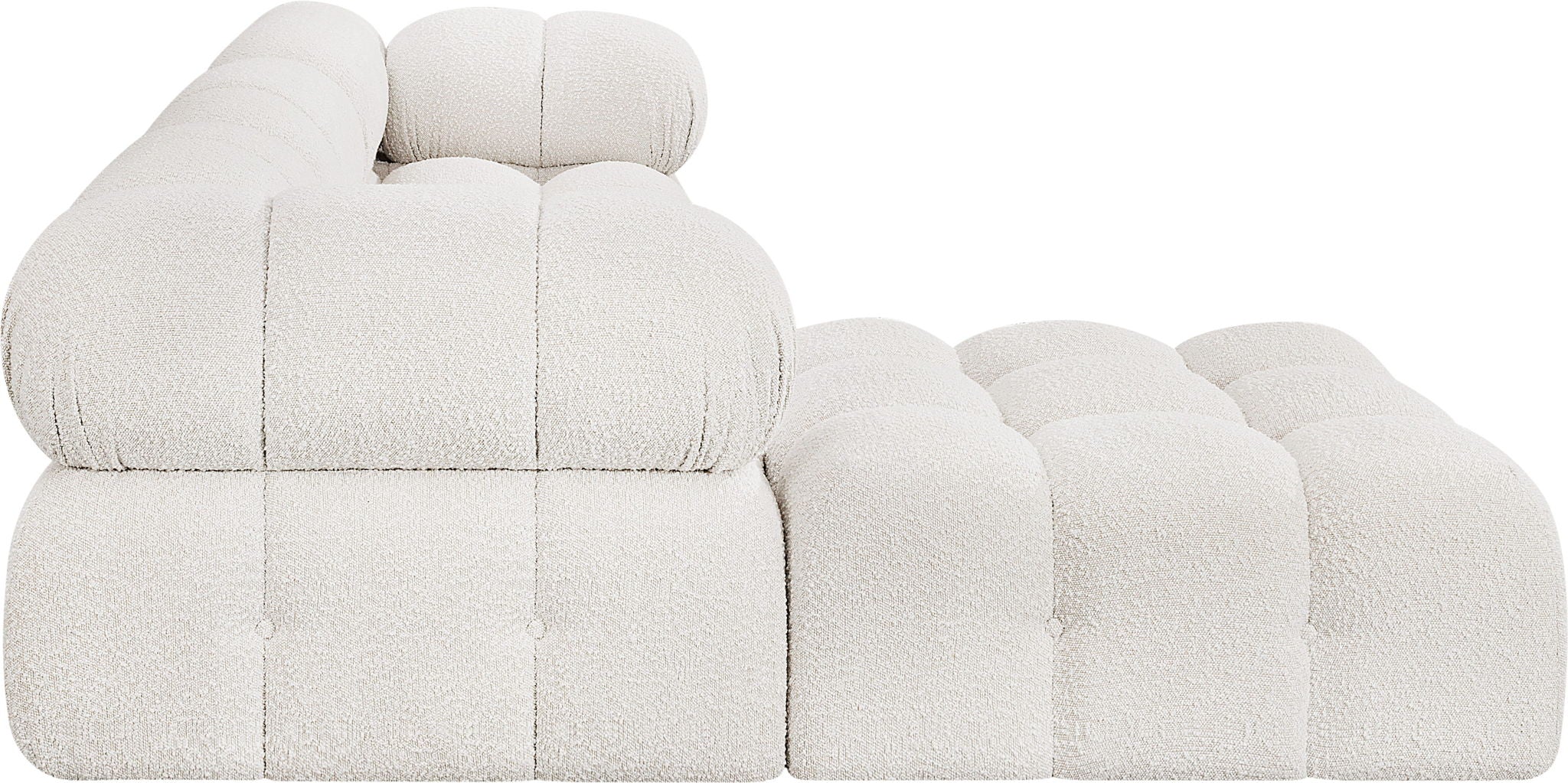 Ames - 4 Piece Fabric Modular Sectional