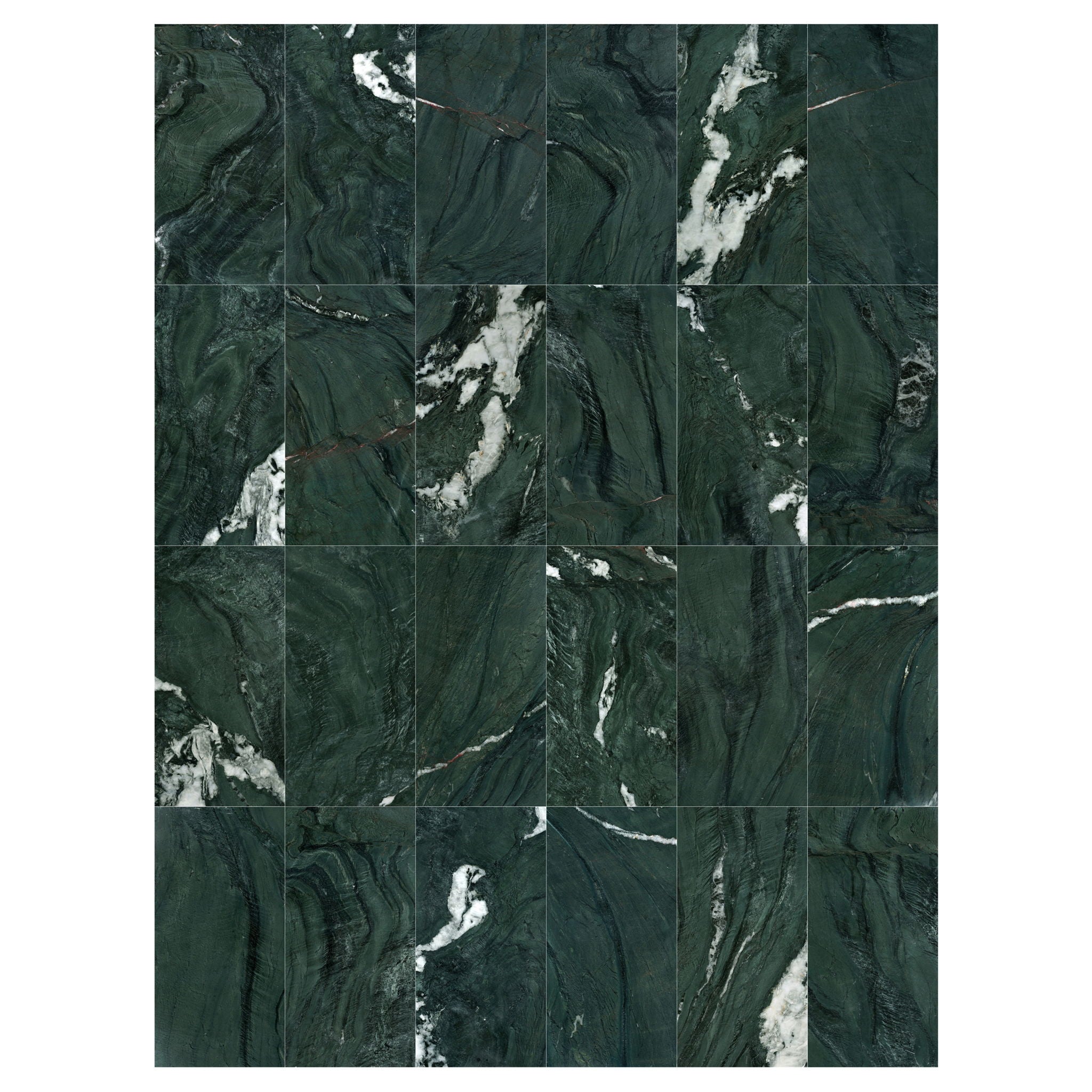 Natural Marble Polished Tile For Wall And Floor (Set of 4)