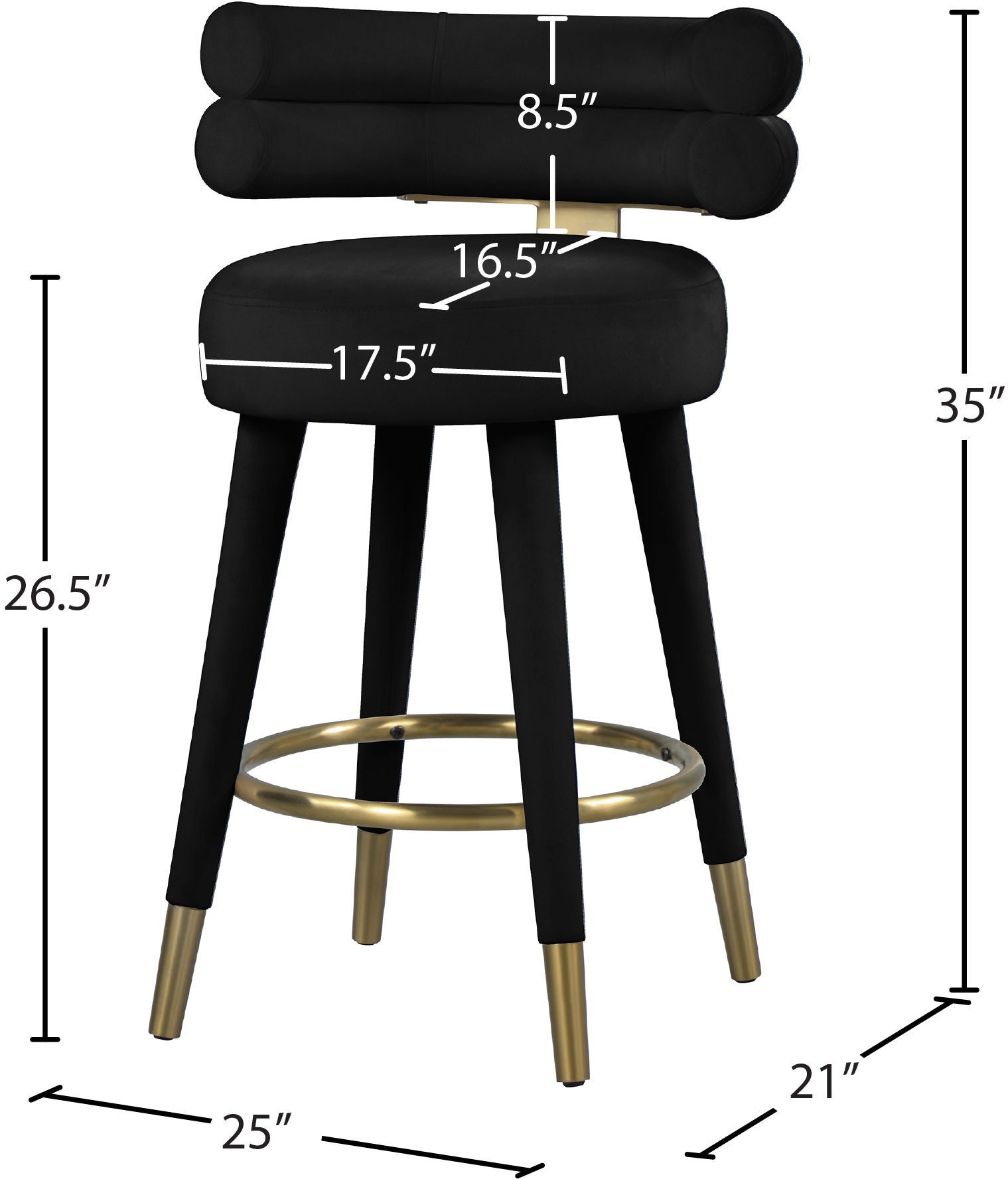 Fitzroy - Counter Stool (Set of 2)