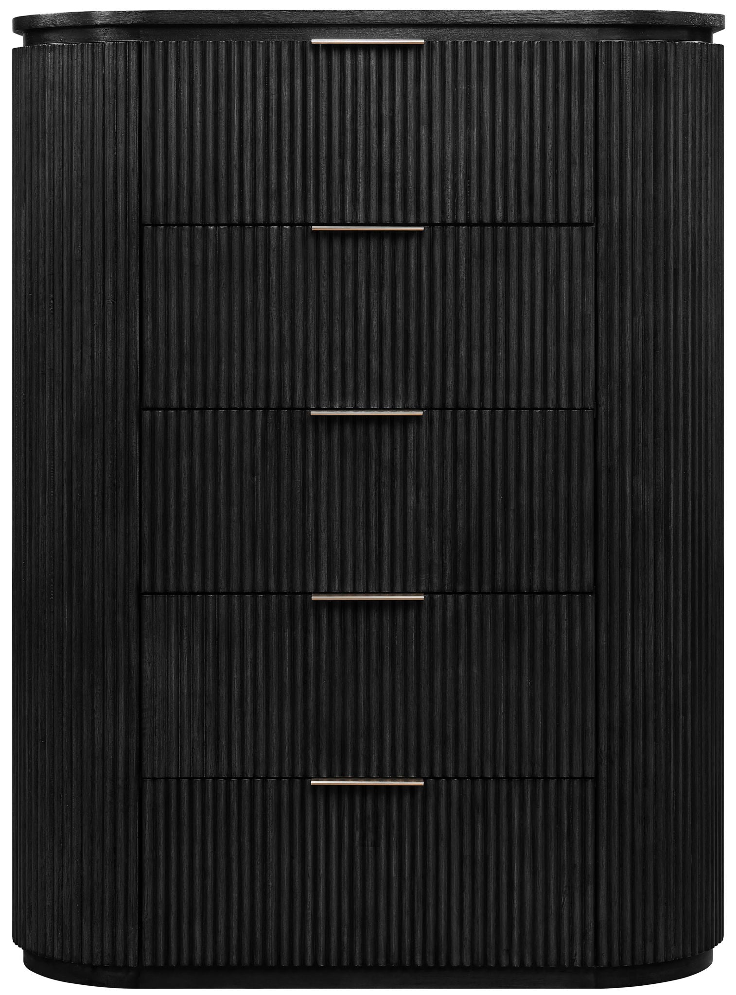 Astrid - Solid Wood And Oak Veneer Chest