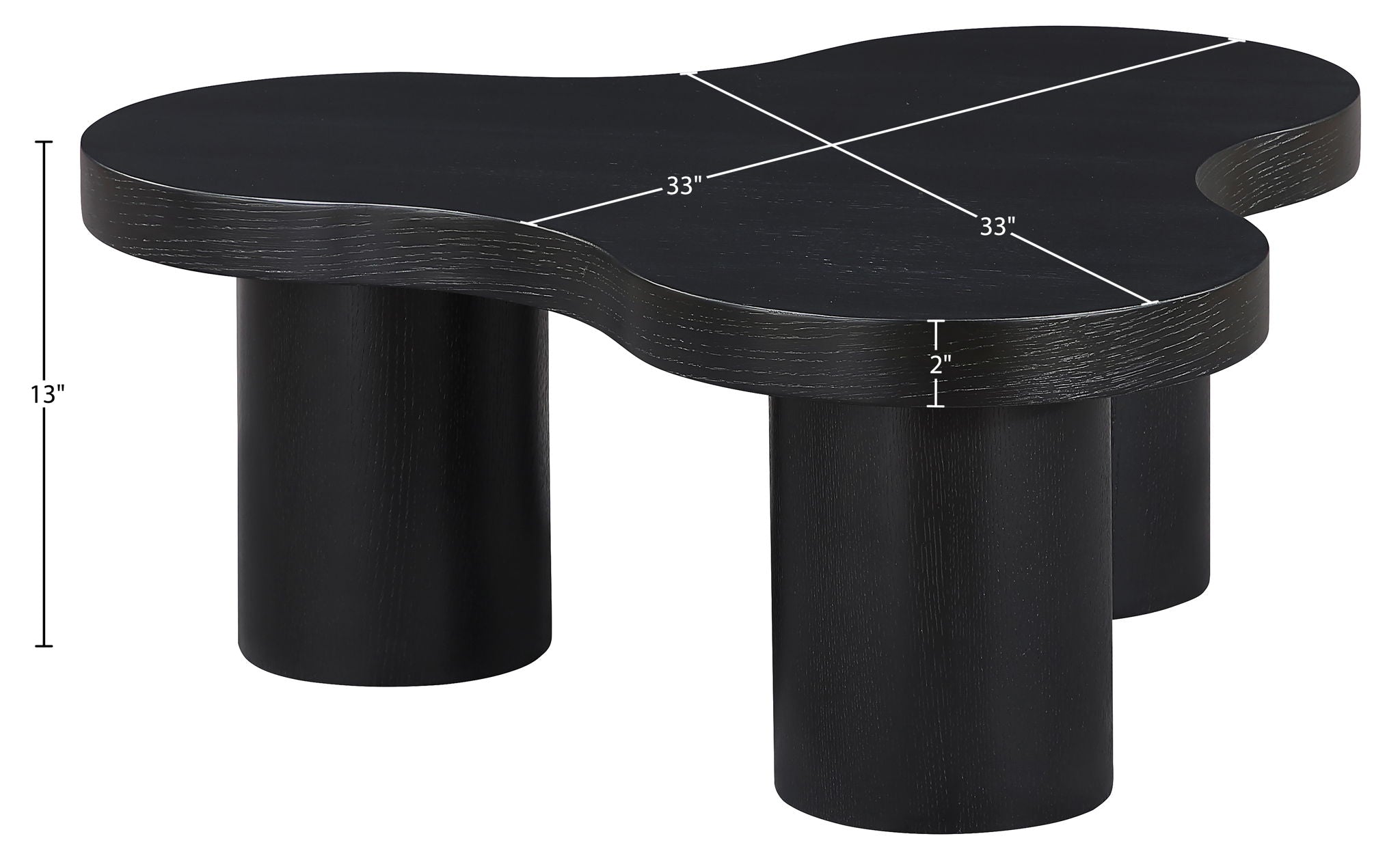 Cove - Oak Veneer And Solid Wood Coffee Table