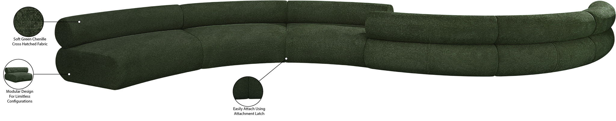 Bale - 6 Piece Modular Sofa