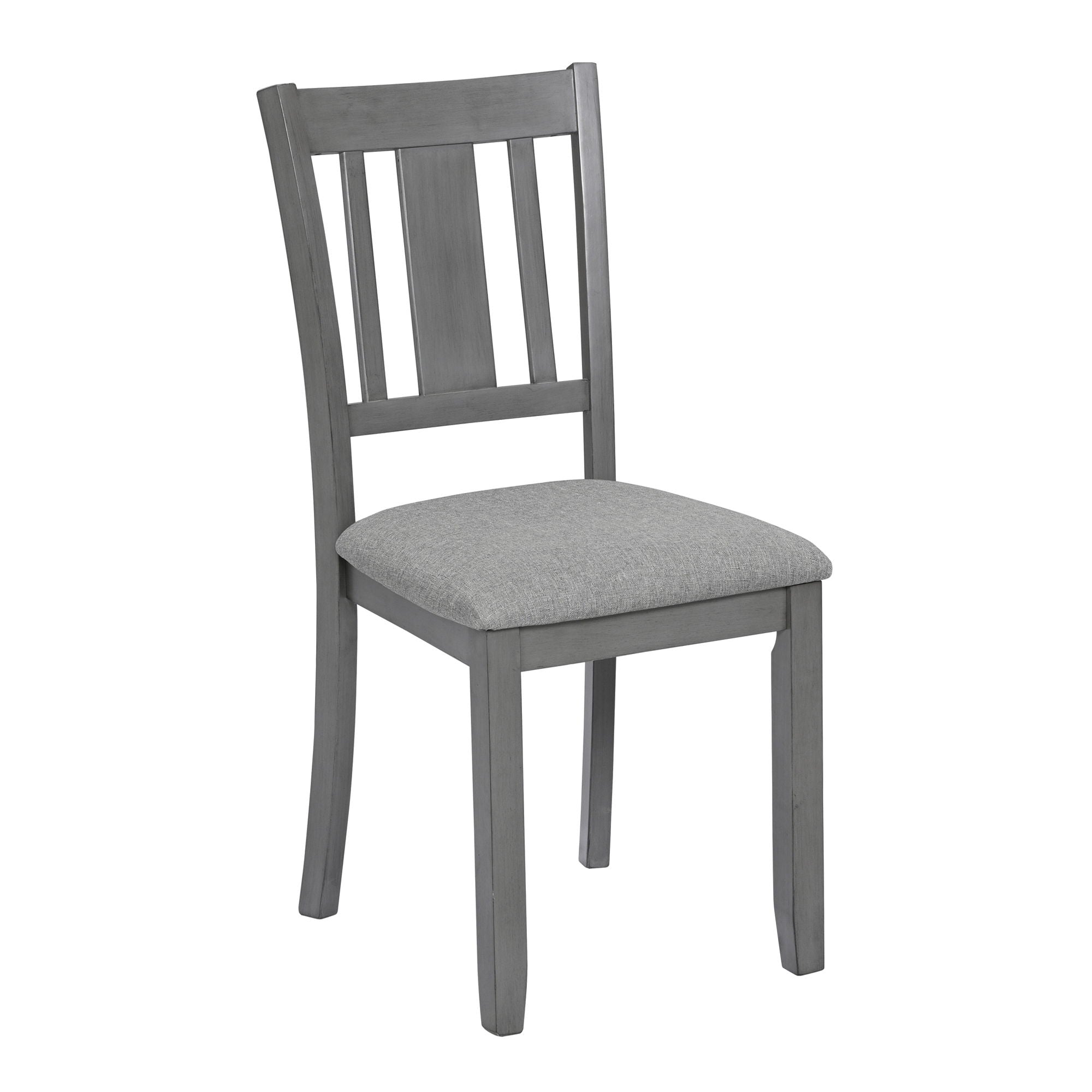 6 Pieces Kitchen Dining Set, Rectangular Wooden Dining Table With 4 Upholstered Chairs And A Bench