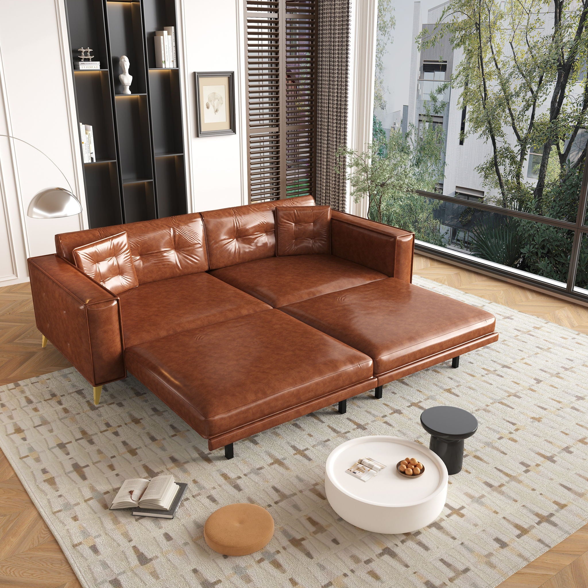 King Size Pull Out Sofa Bed 3 In 1