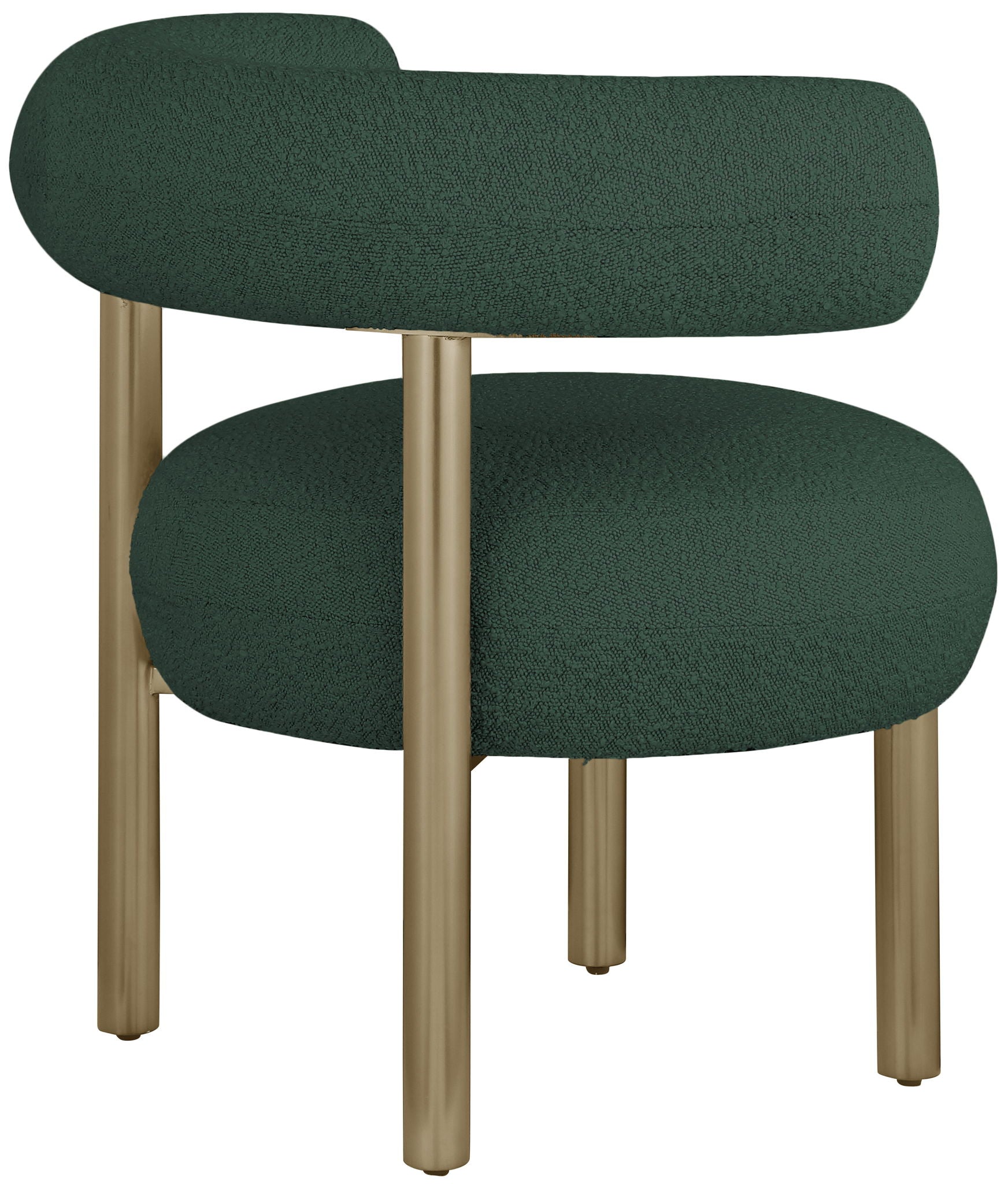 Bordeaux - Boucle Fabric Accent Chair