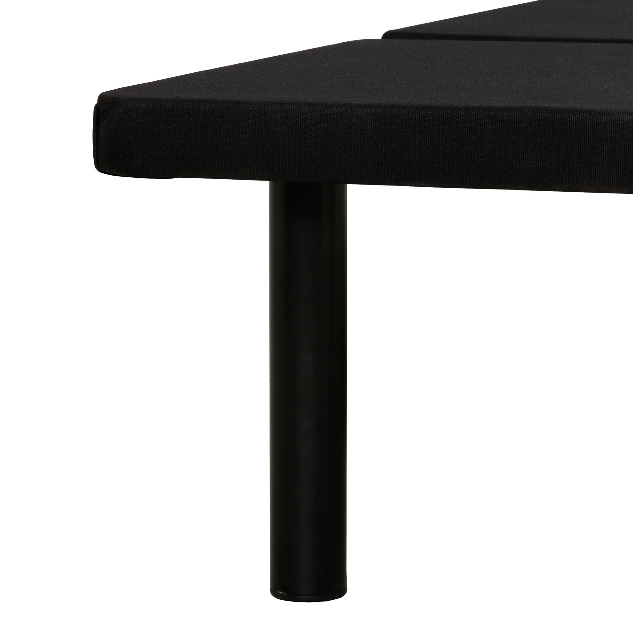 Queen Size Platform Bed Frame, Bedroom Furniture Metal Bed Foundation Base - Black