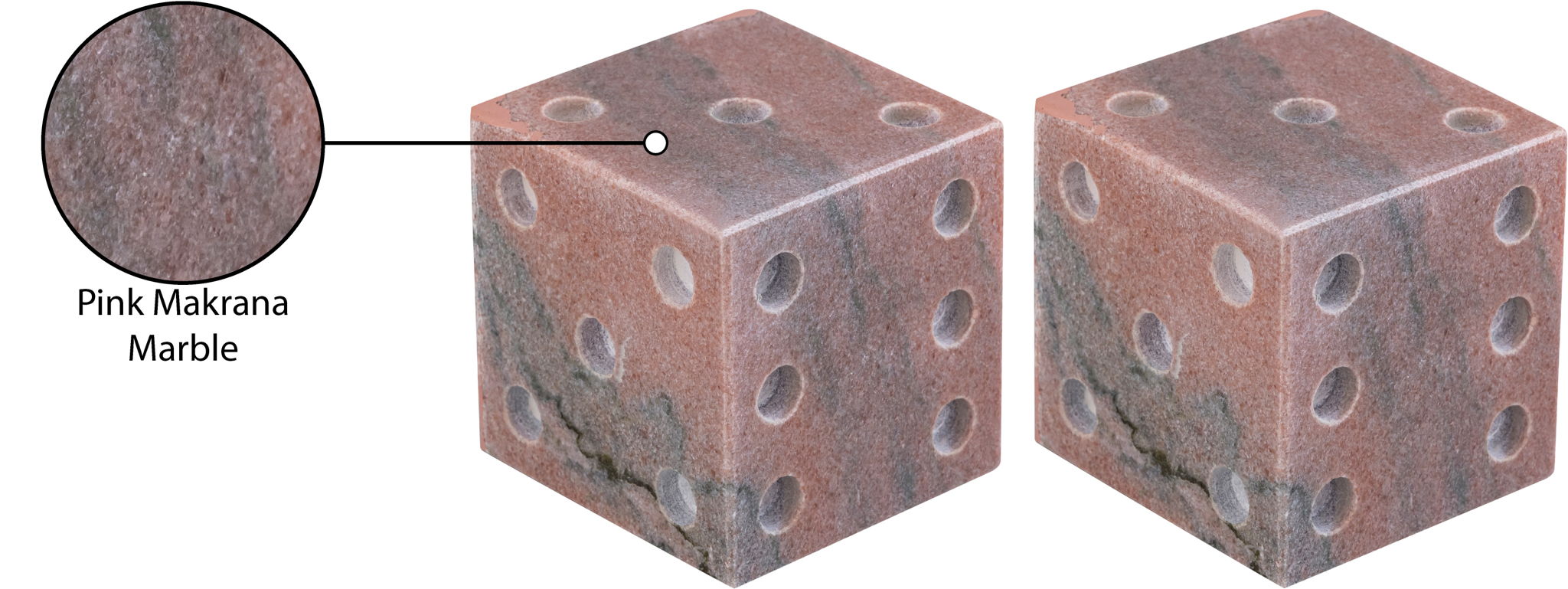 Dice - Marble Decorative