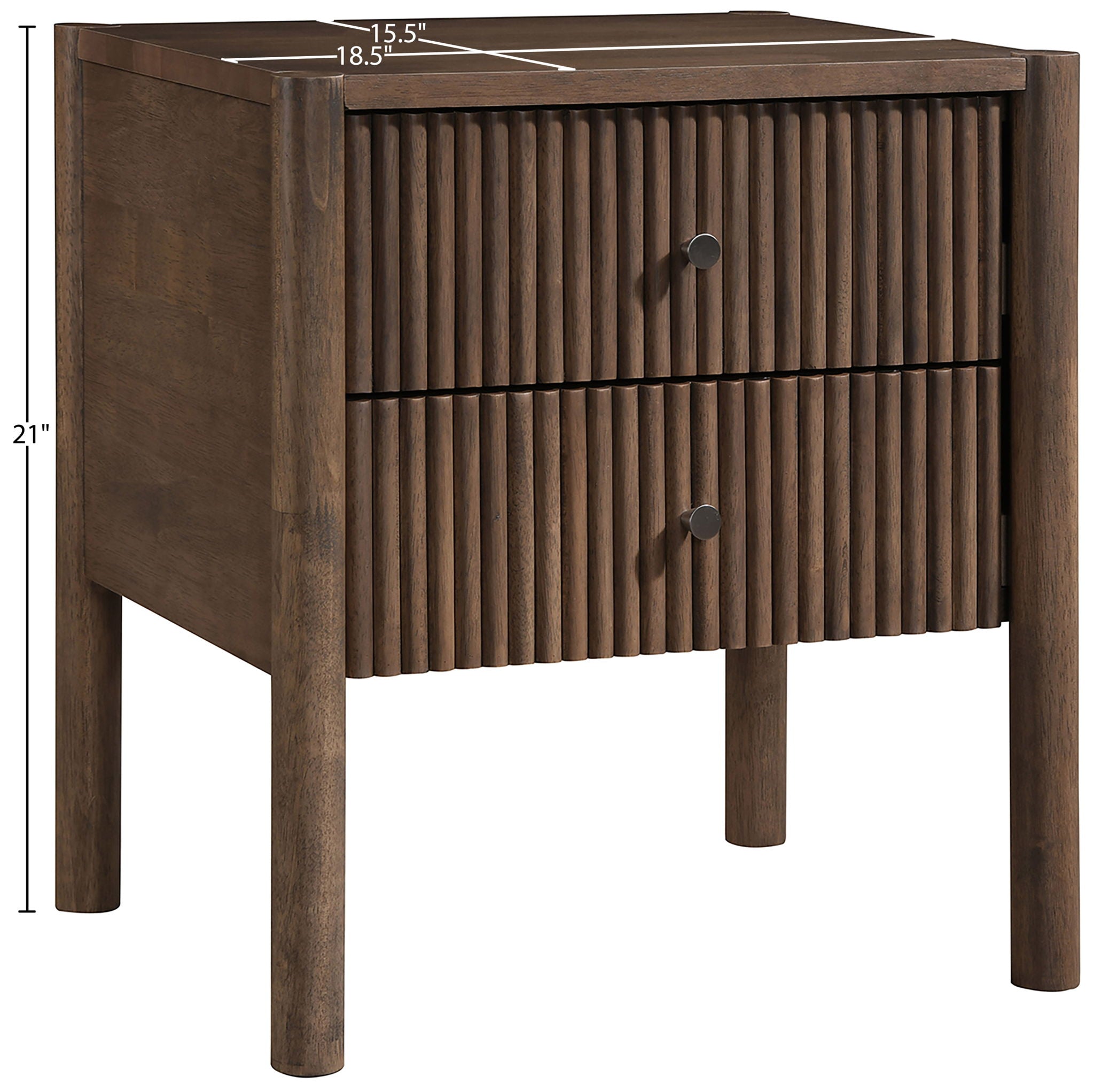 Kivo - Solid Wood Nightstand