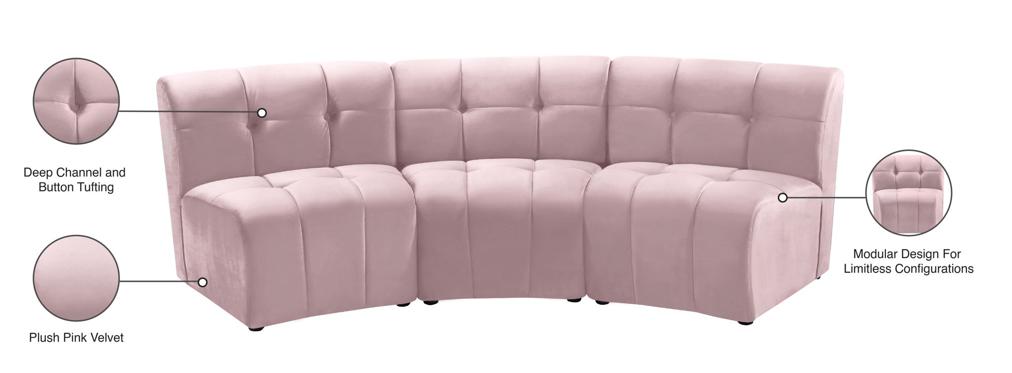 Limitless - 3 Pc. Modular Sectional