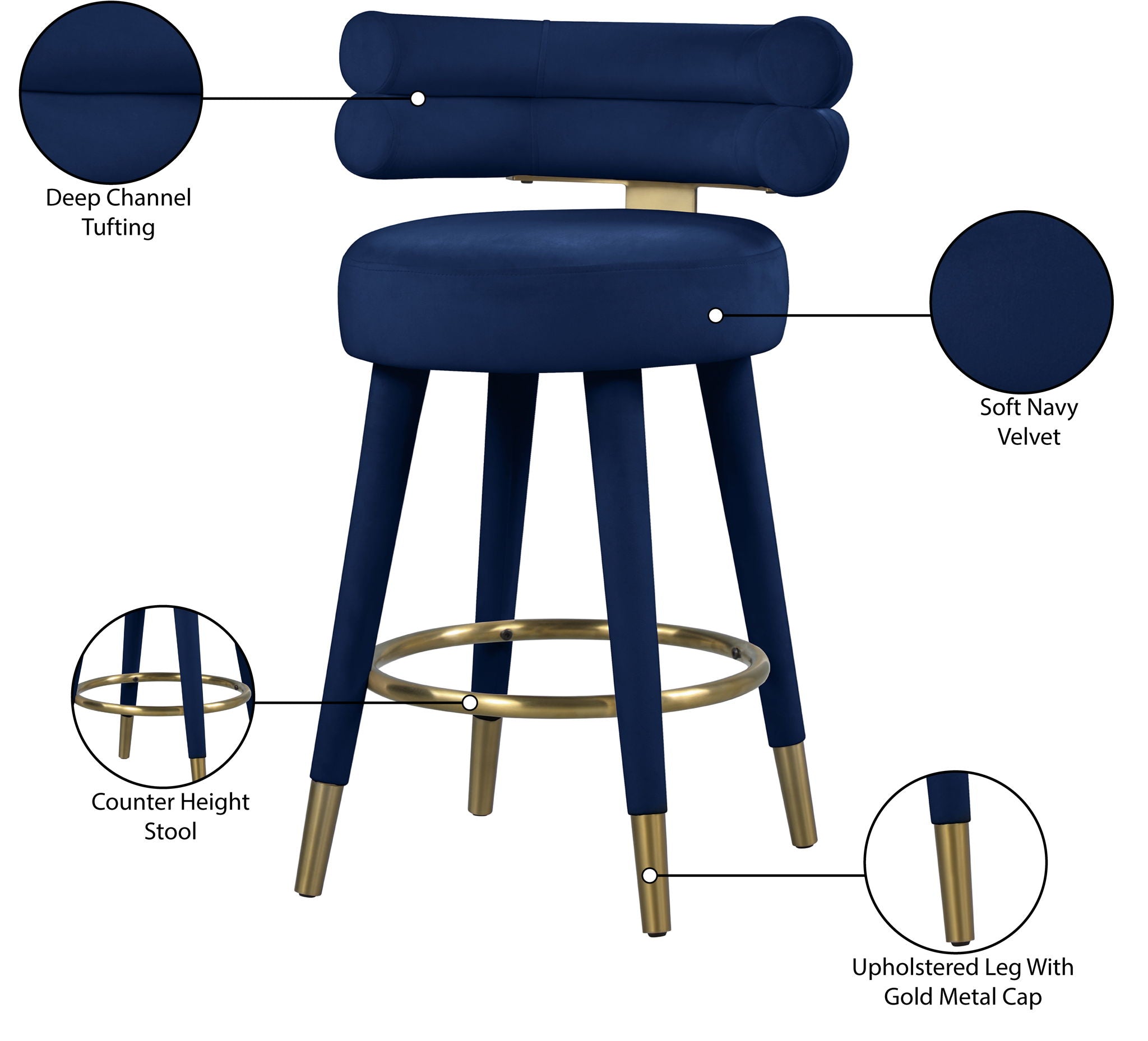 Fitzroy - Counter Stool (Set of 2)