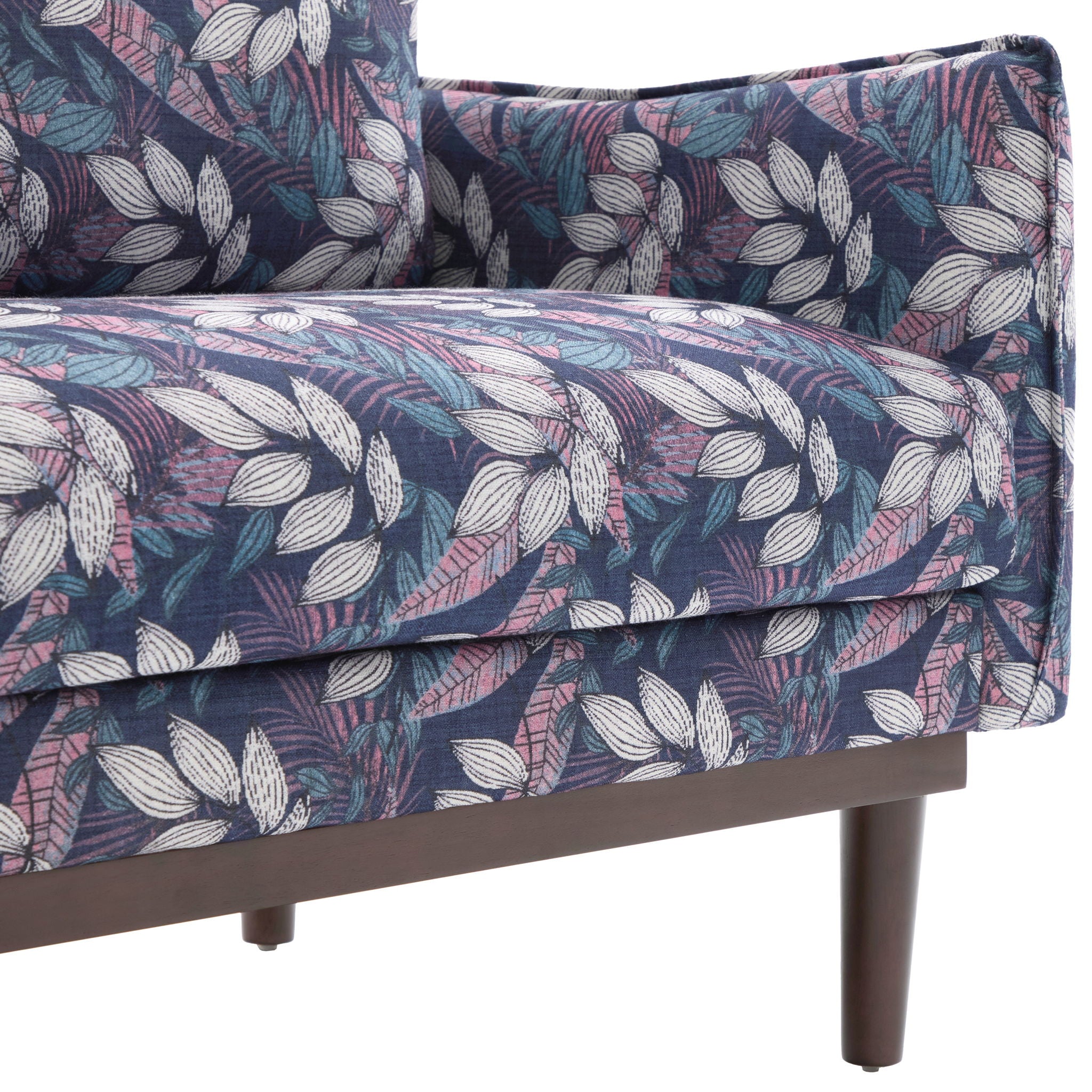 2 Seater Loveseat Sofa With Spacious Seating Area