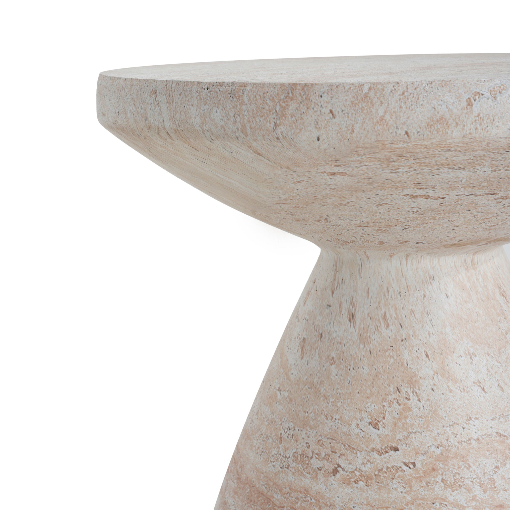 Outdoor / Indoor Lightweight Concrete Side Table