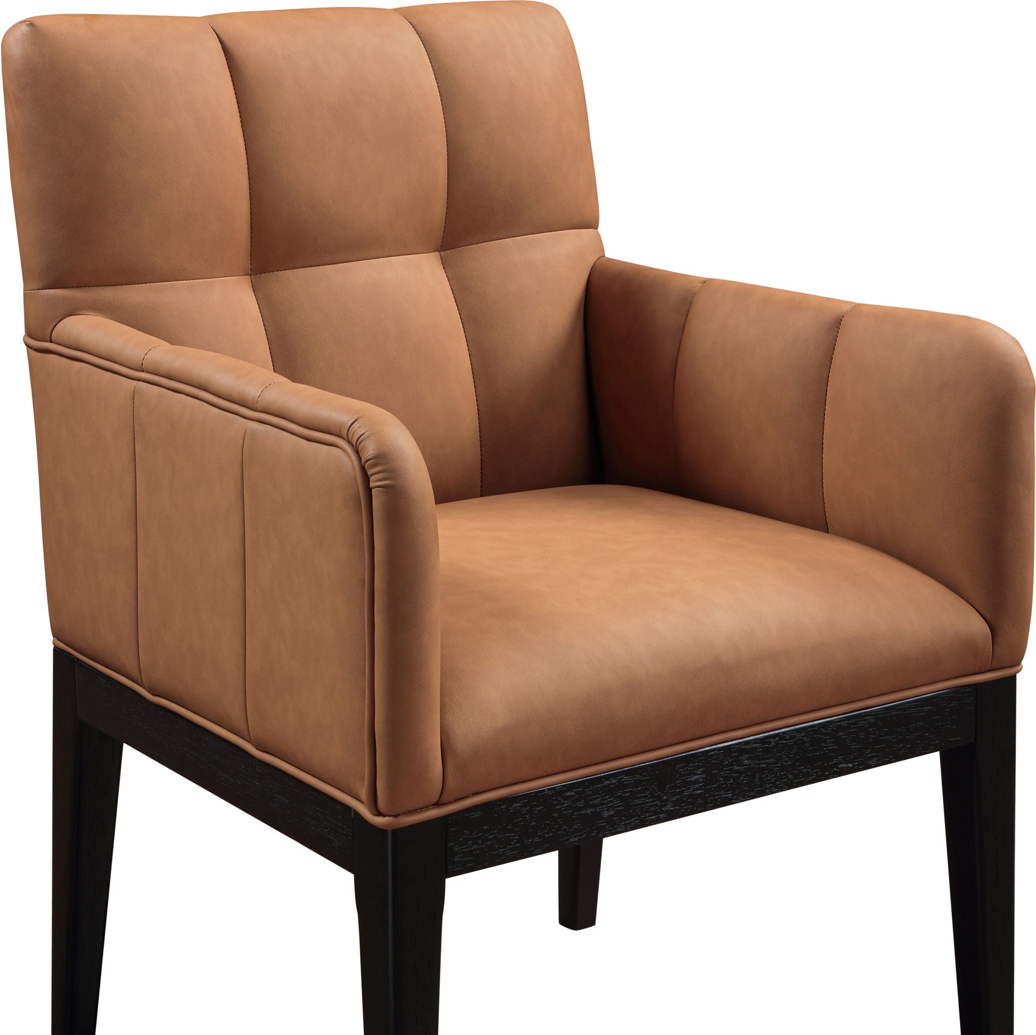 Adrian - Dining Arm Chair (Set of 2) - Black Legs