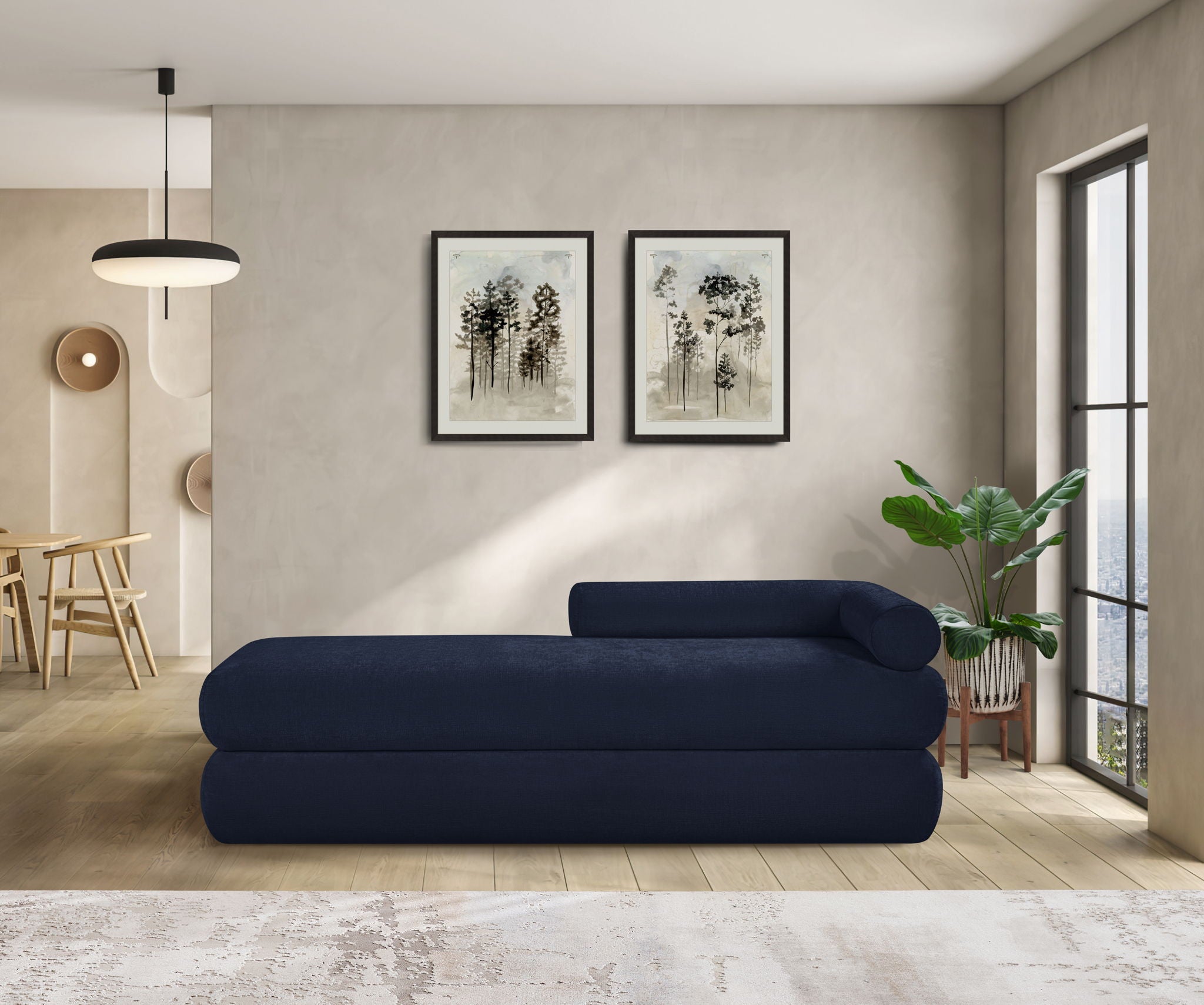 Kennedy - Chenille Bench