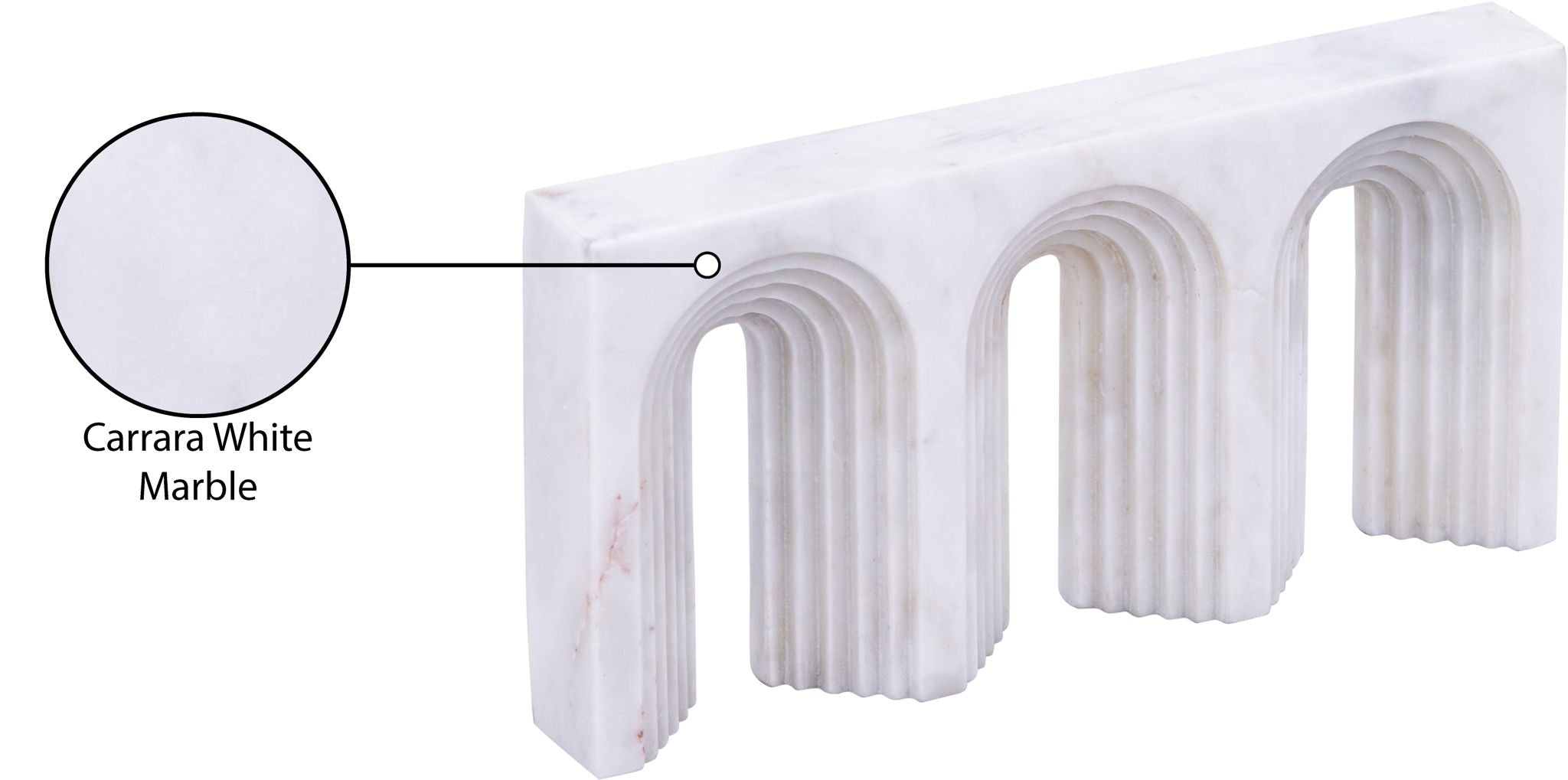 Curva - Marble Decorative Object