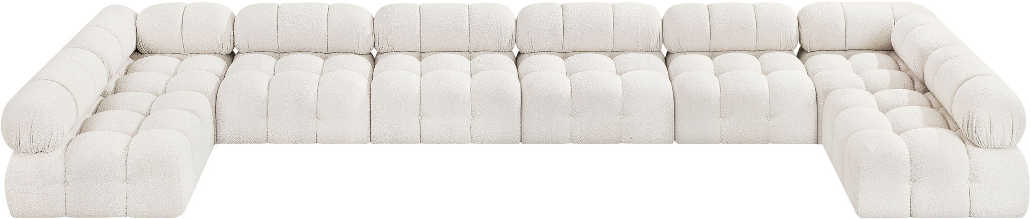 Ames - 8 Piece Fabric Modular Sectional