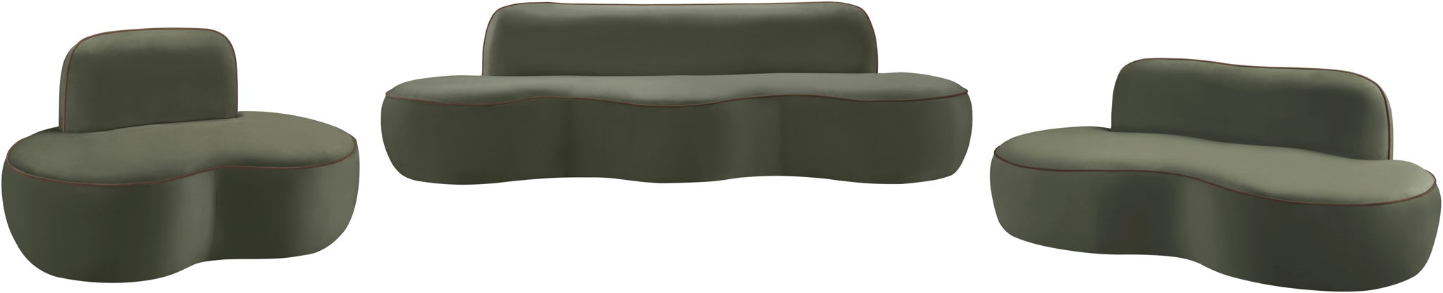 Swerve - Velvet Upholstered Chair