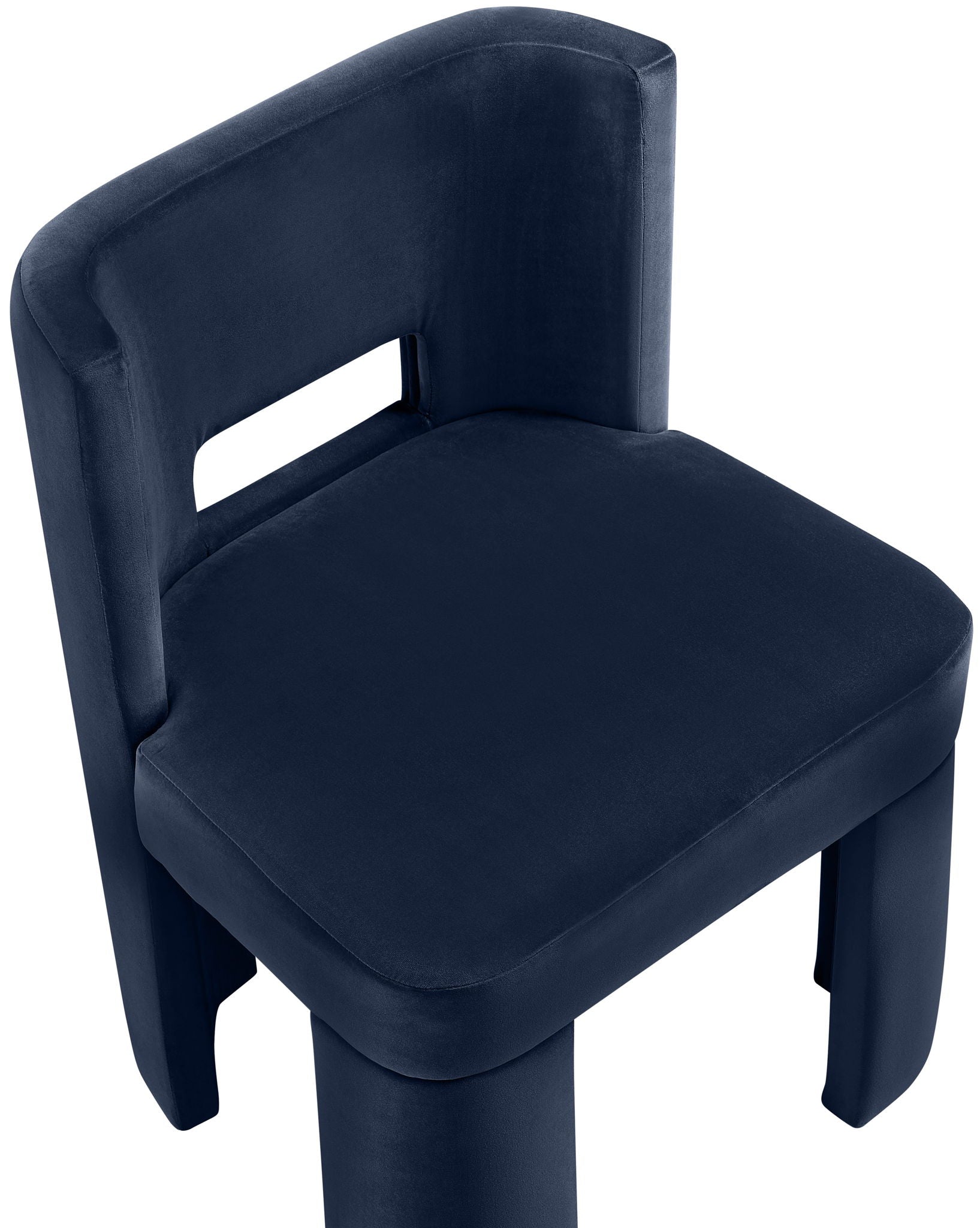 Zuno - Velvet Performance Fabric Upholstered Dining Chair (Set of 2)