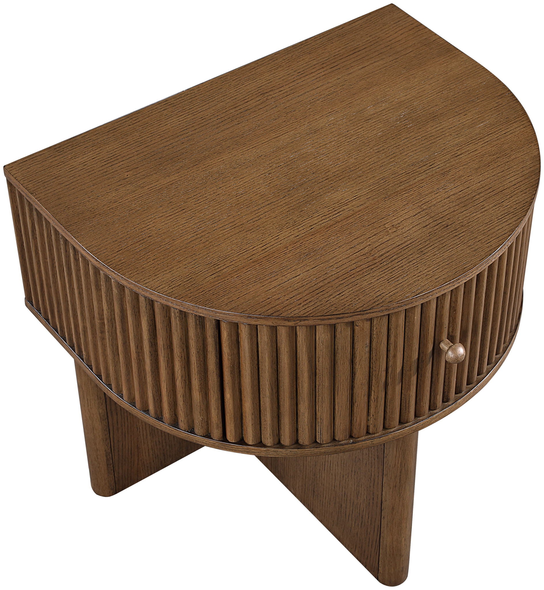 Cortland - Acacia Veneer And Solid Wood Night Stand