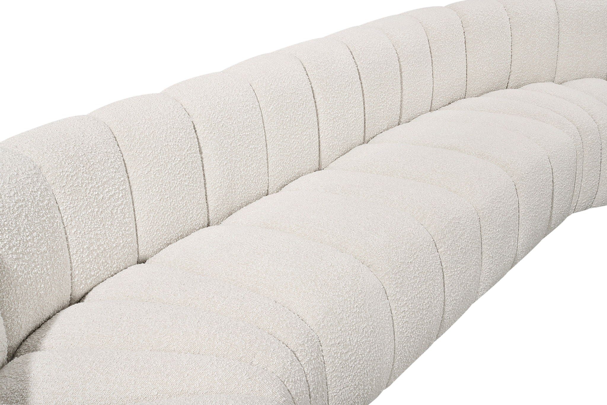 Arc - Boucle Fabric 8 Piece Modular Sofa