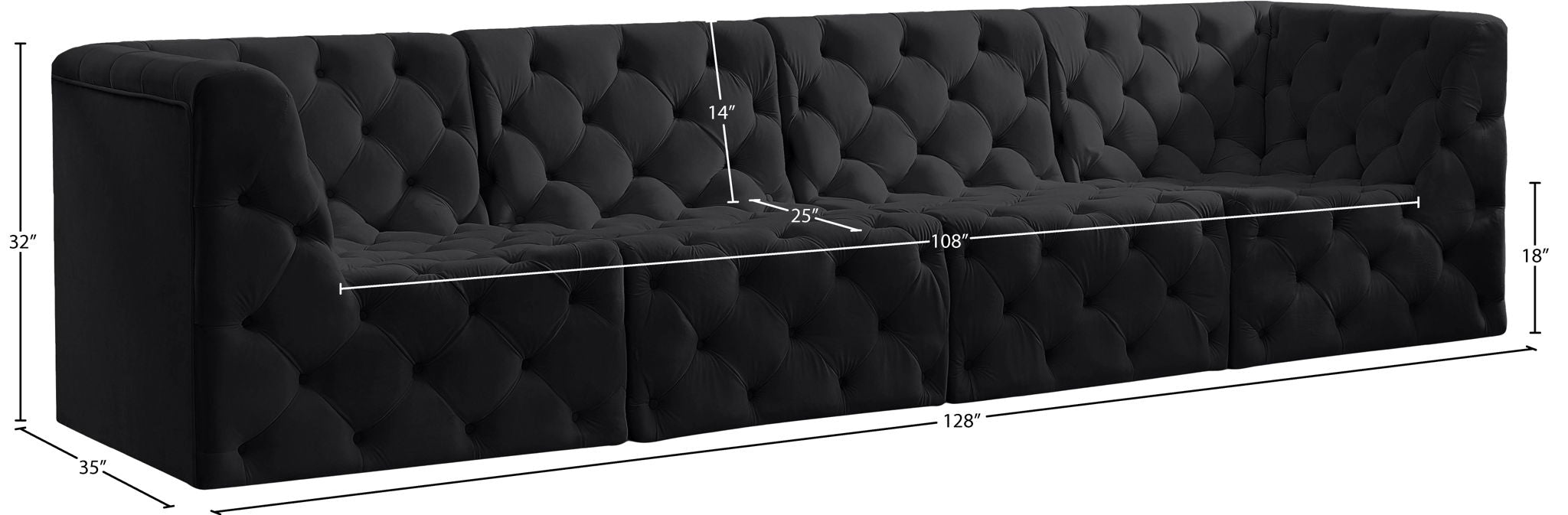 Tuft - Modular Sofa - 4 Seats