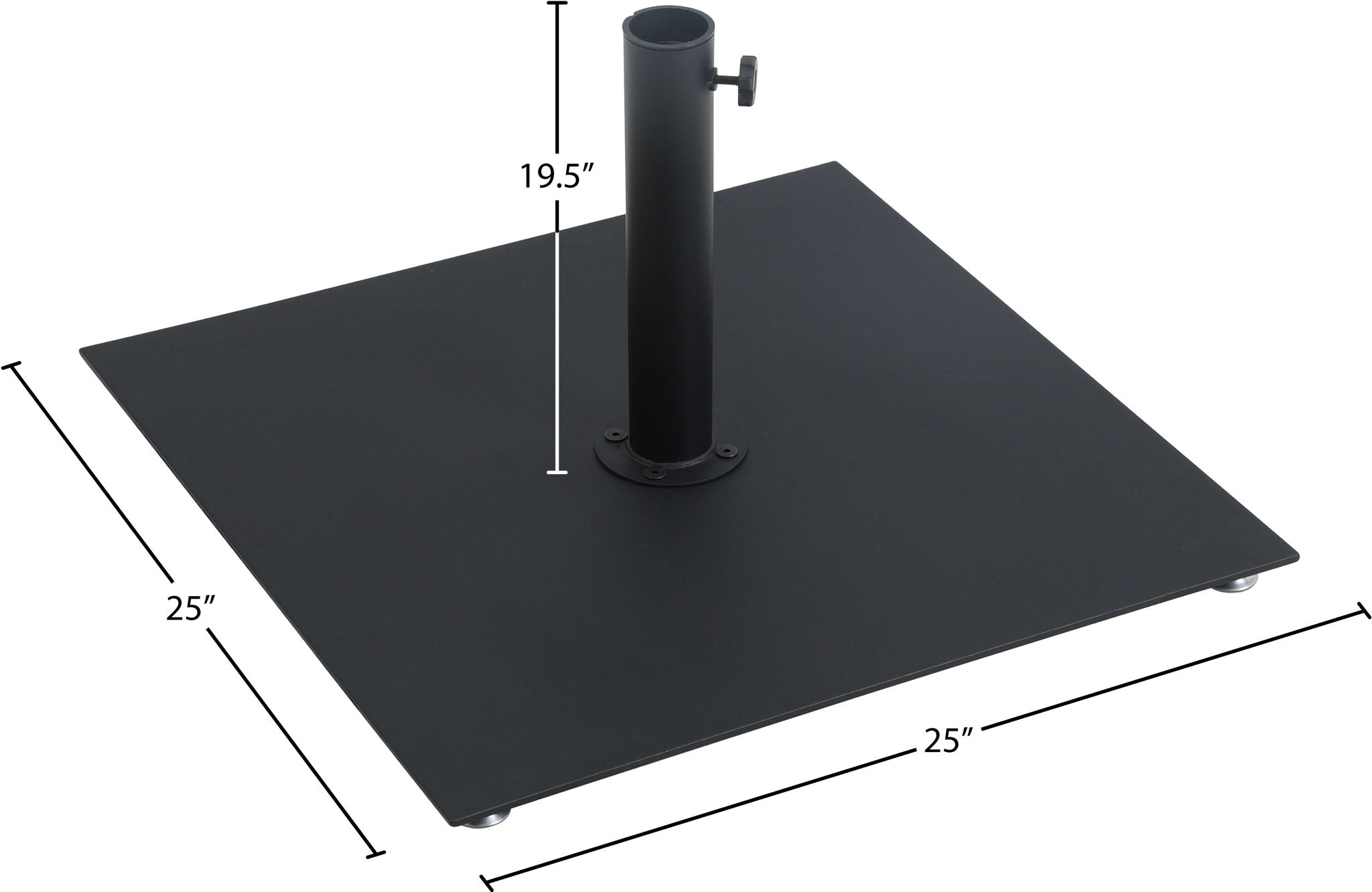 Belize - Steel Patio Umbrella Base