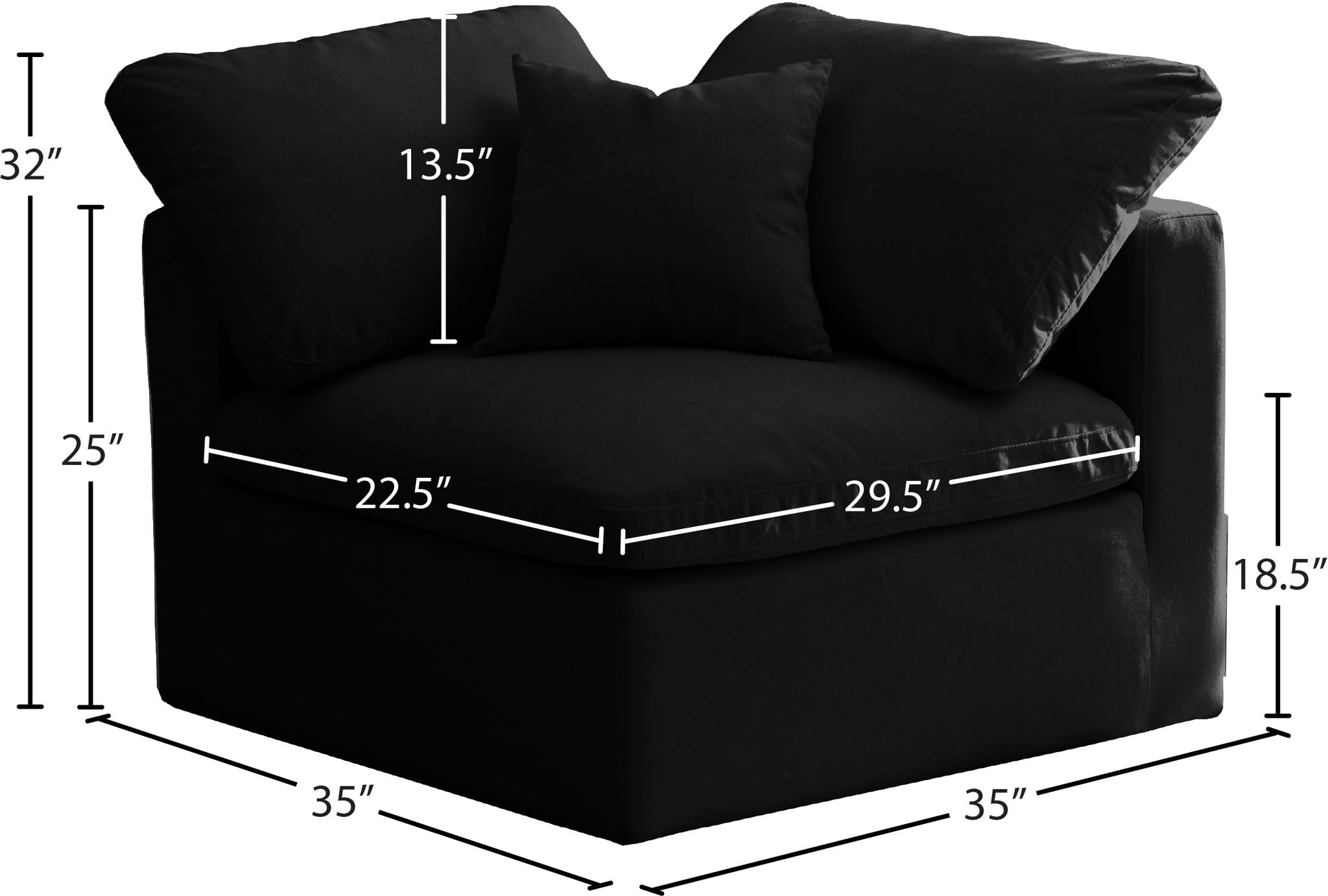 Plush - Modular Corner Chair