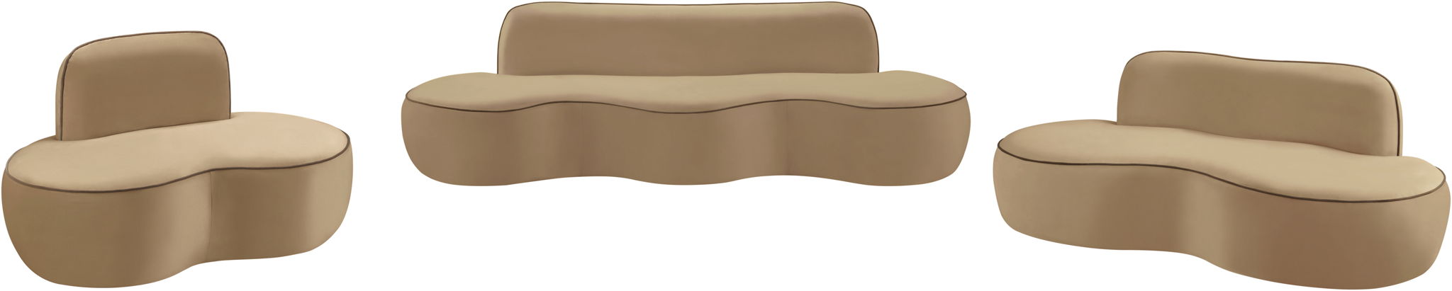 Swerve - Velvet Upholstered Chair