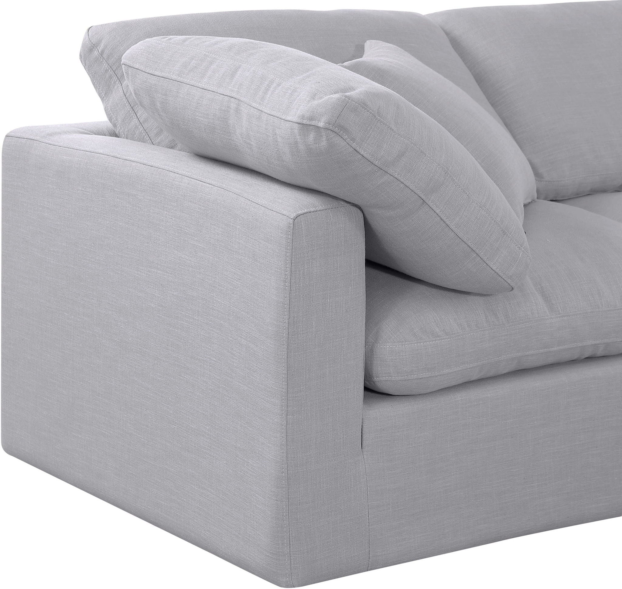 Indulge - Linen 4 Piece Modular Sectional