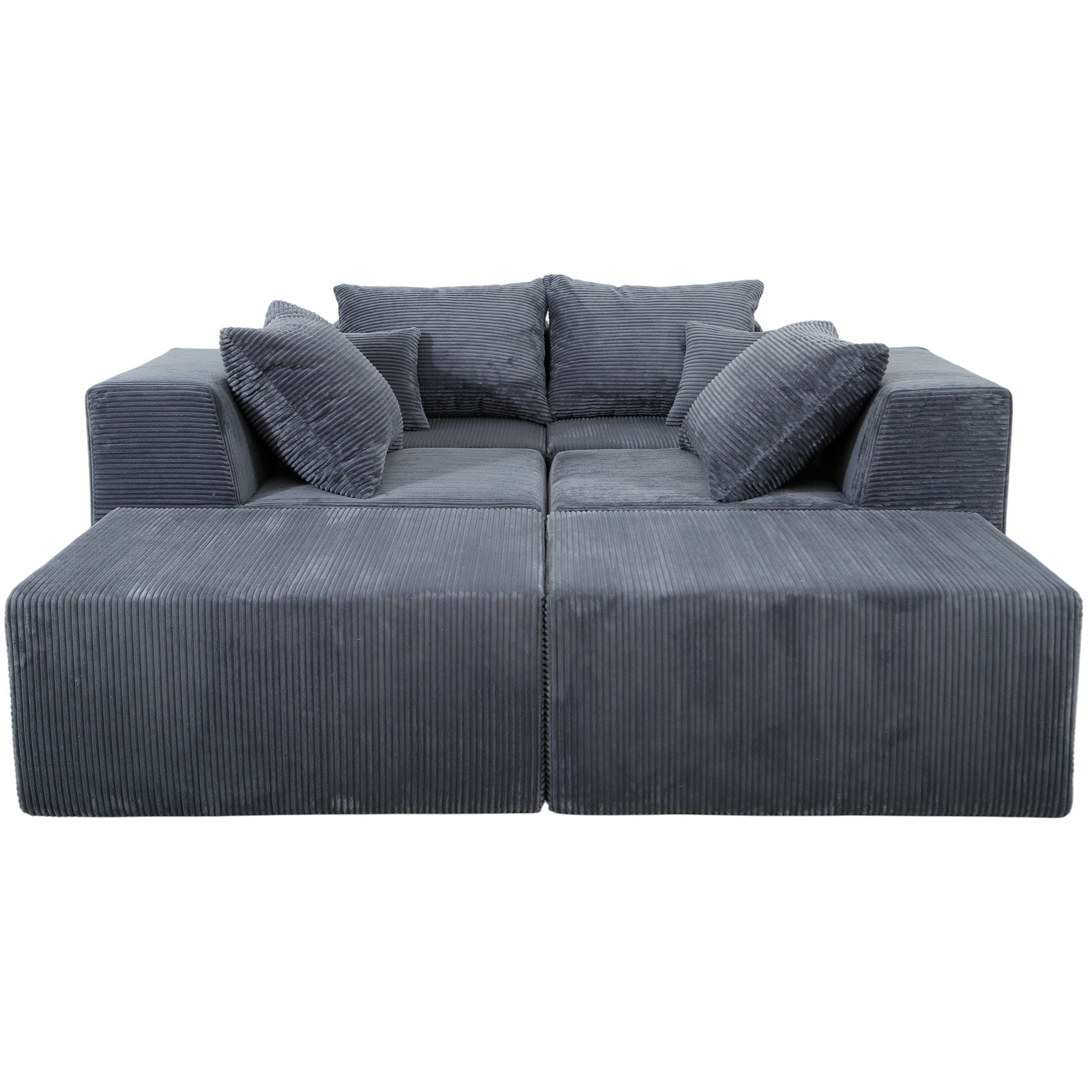 Modular Sectional Sofa, Convertible Couch With Chaise