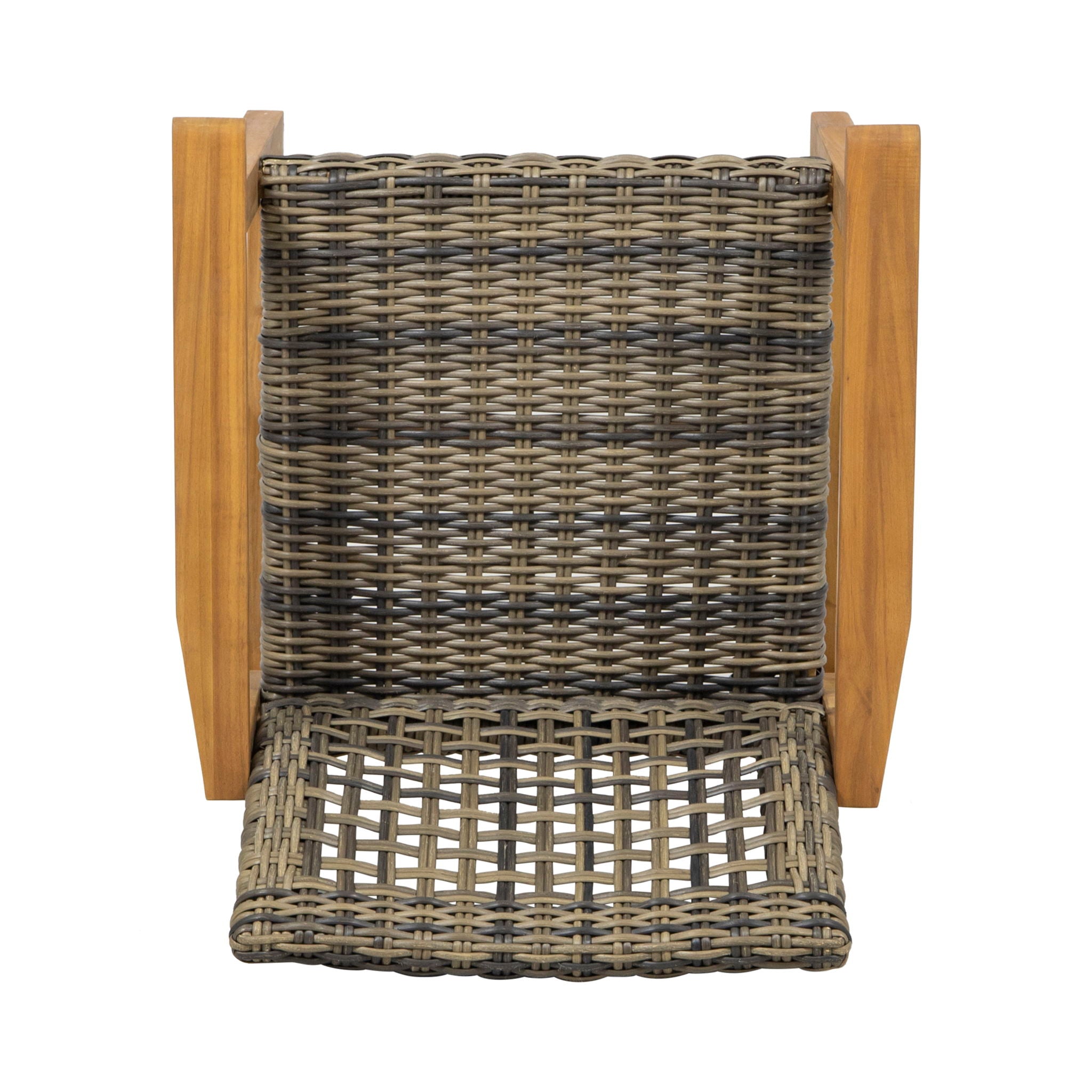 Outdoor Dining Chair Acacia Wood Frame (Set of 2)