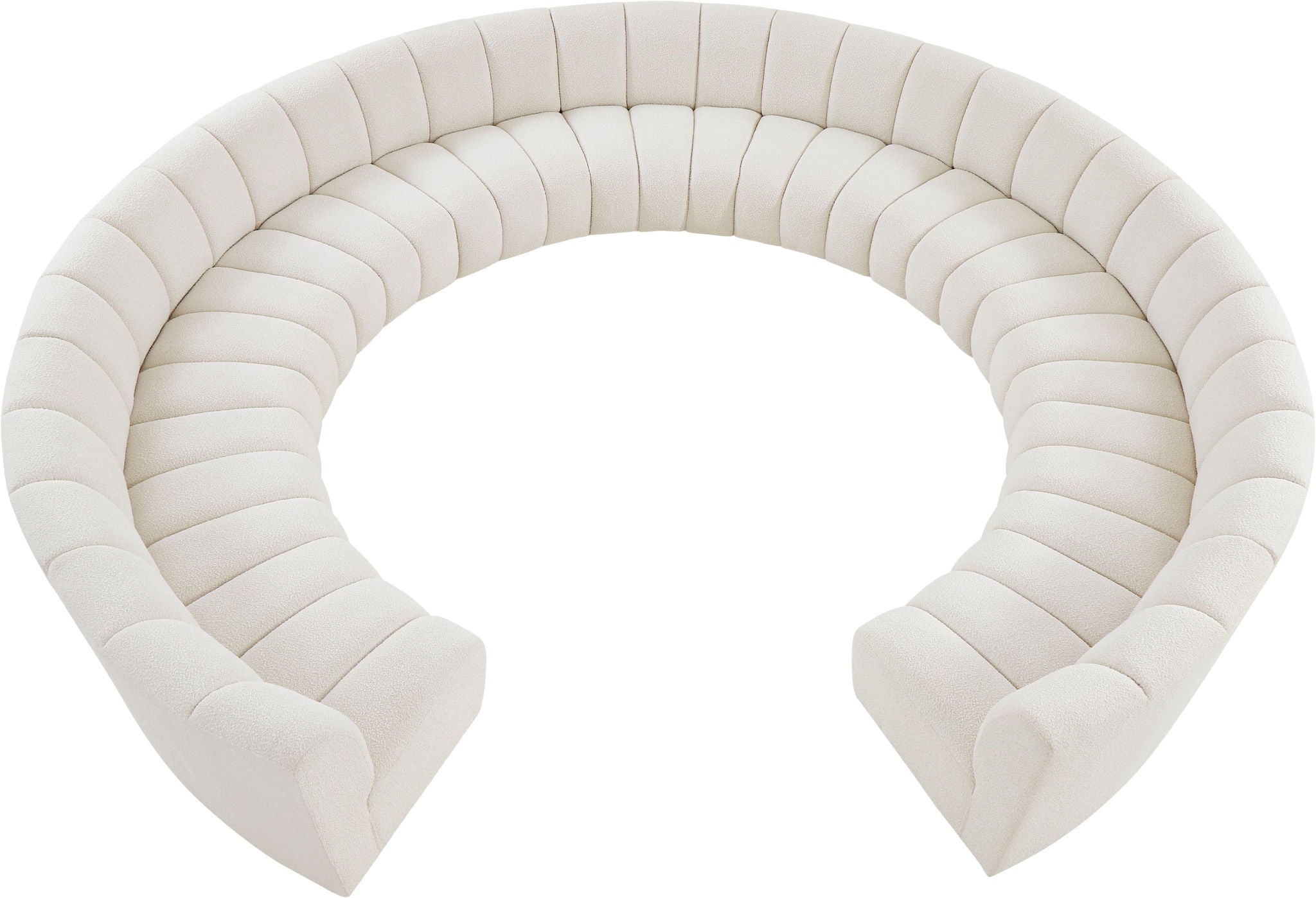 Infinity - 11 Piece Boucle Modular Sectional