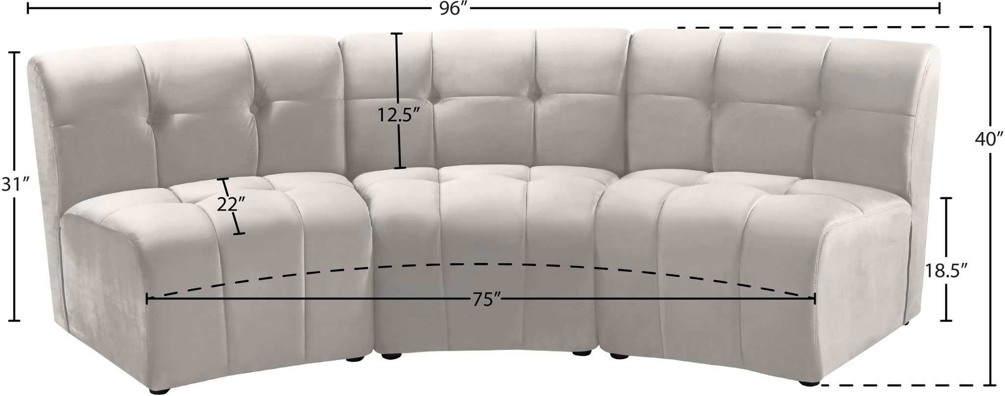 Limitless - 3 Pc. Modular Sectional