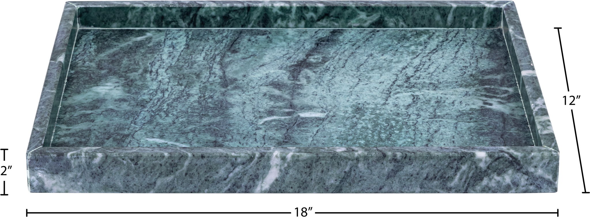 Barletta - Marble Rectangular Tray