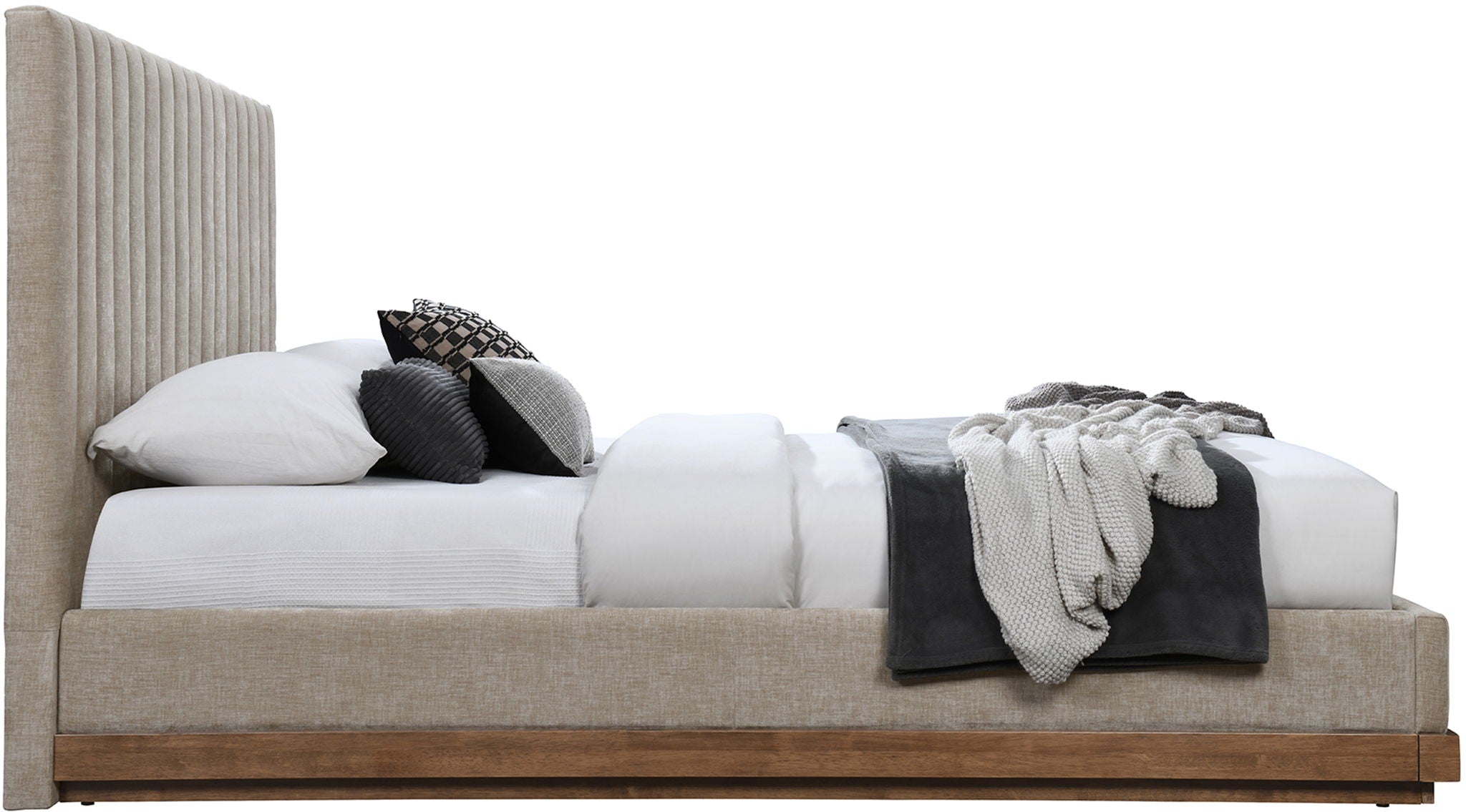 Emmet - Bed - Dark Brown Base